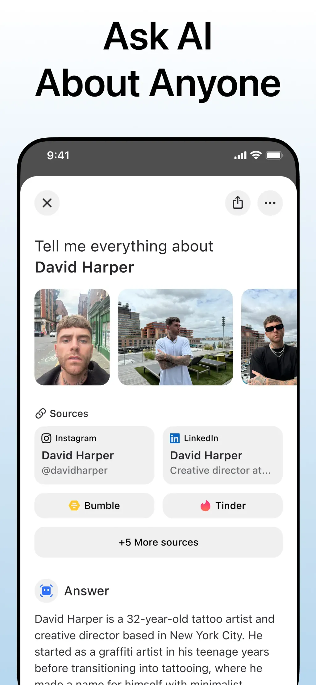 Deepsearch AI Search Assistant screenshot 1