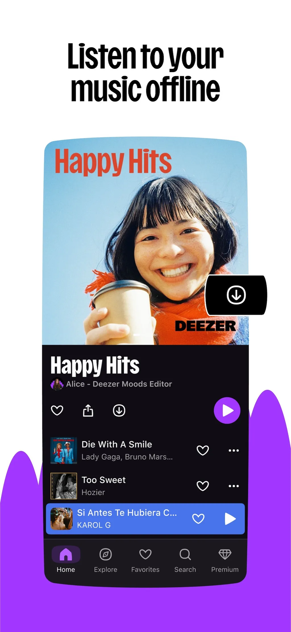 Deezer: Music Player, Podcast App Store screenshot 7