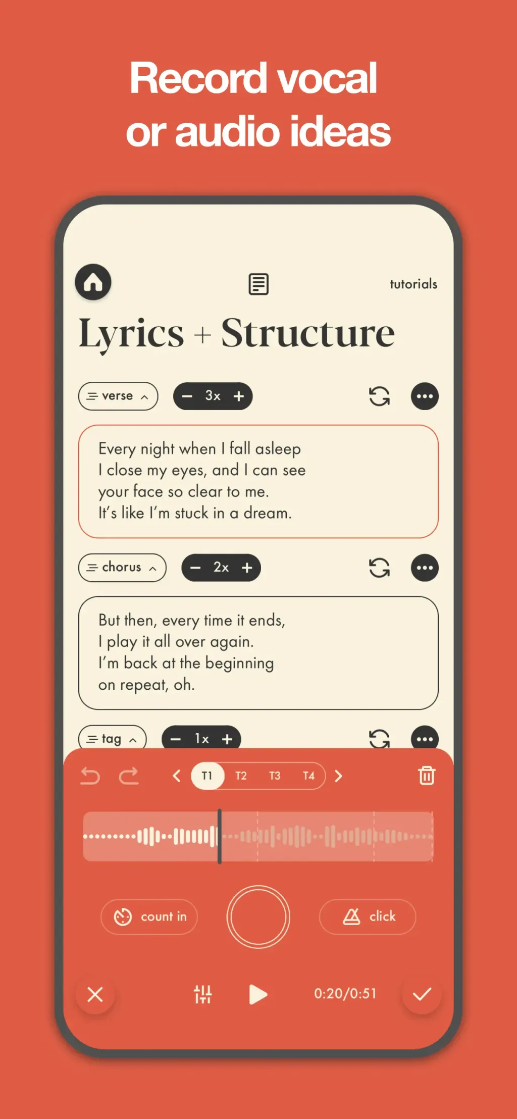 Demo: Songwriting Studio App Store screenshot 6