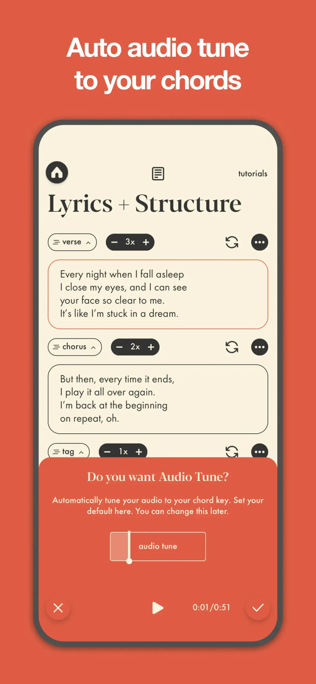 Demo: Songwriting Studio App Store screenshot 8
