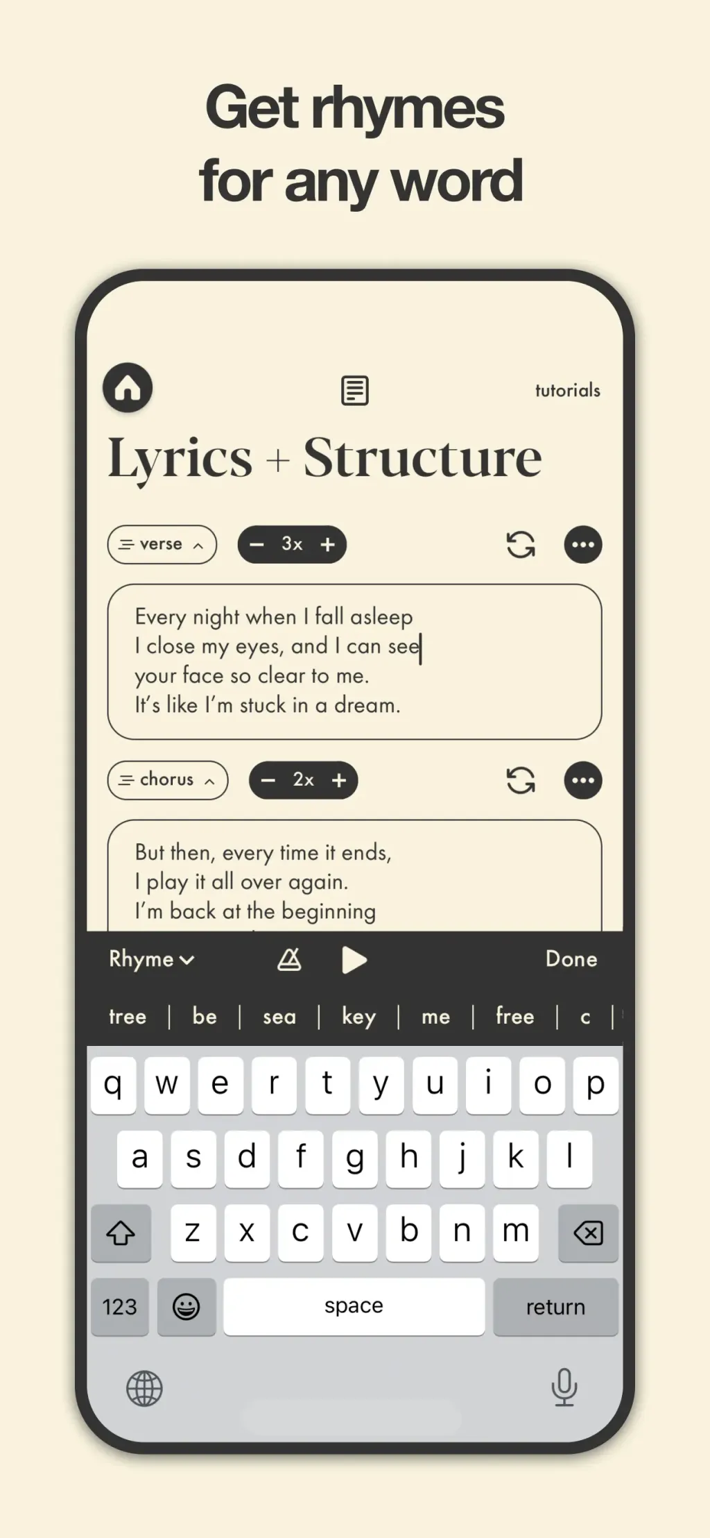 Demo: Songwriting Studio App Store screenshot 9