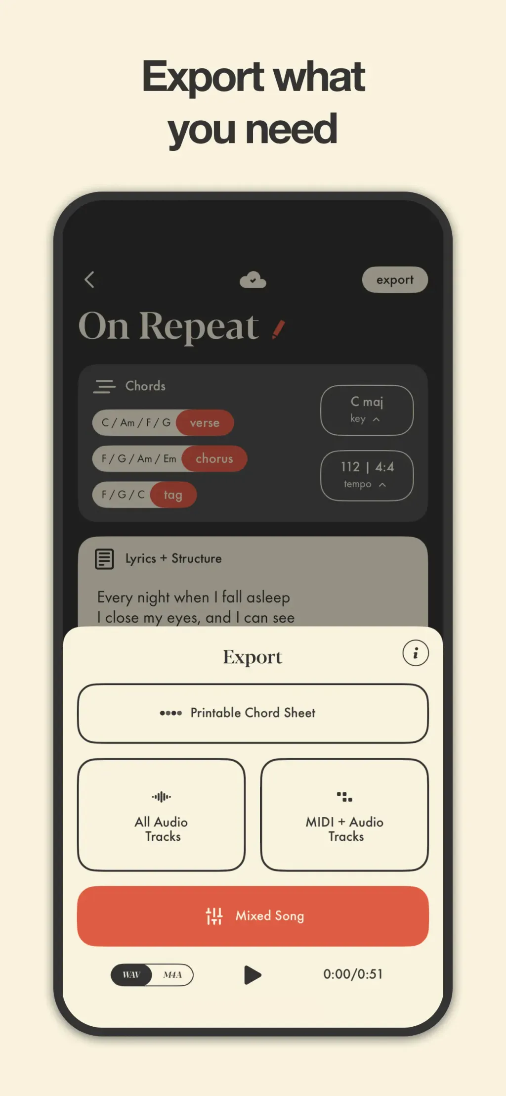 Demo: Songwriting Studio App Store screenshot 10