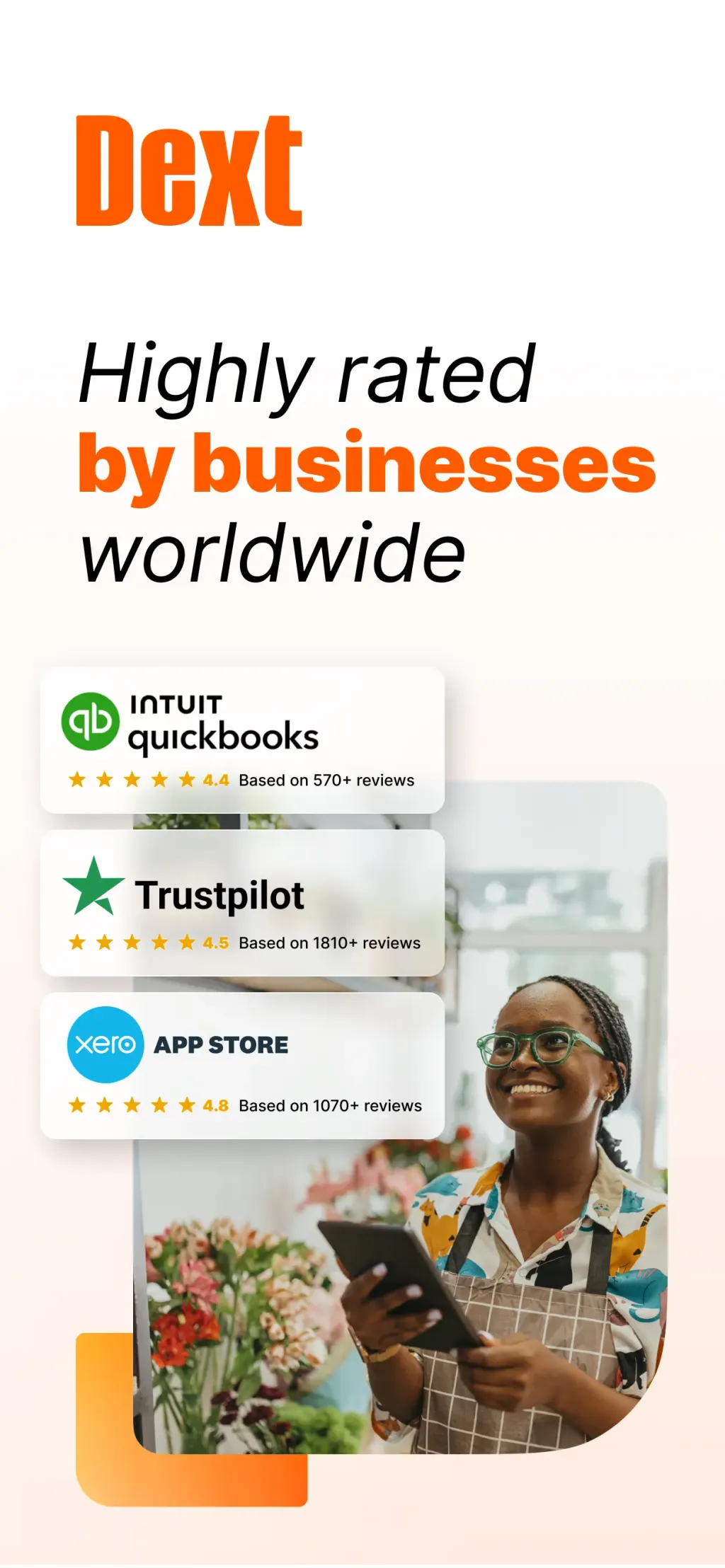 Dext: Expense Tracker App Store screenshot 1