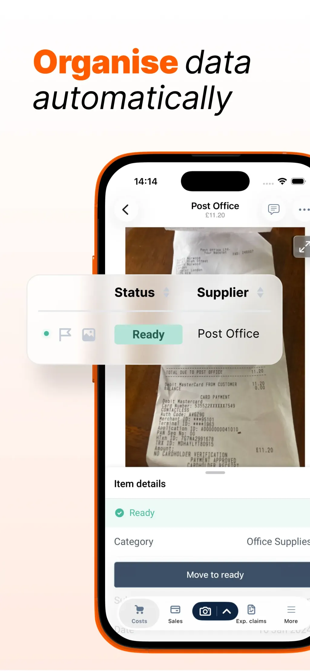 Dext: Expense Tracker App Store screenshot 4
