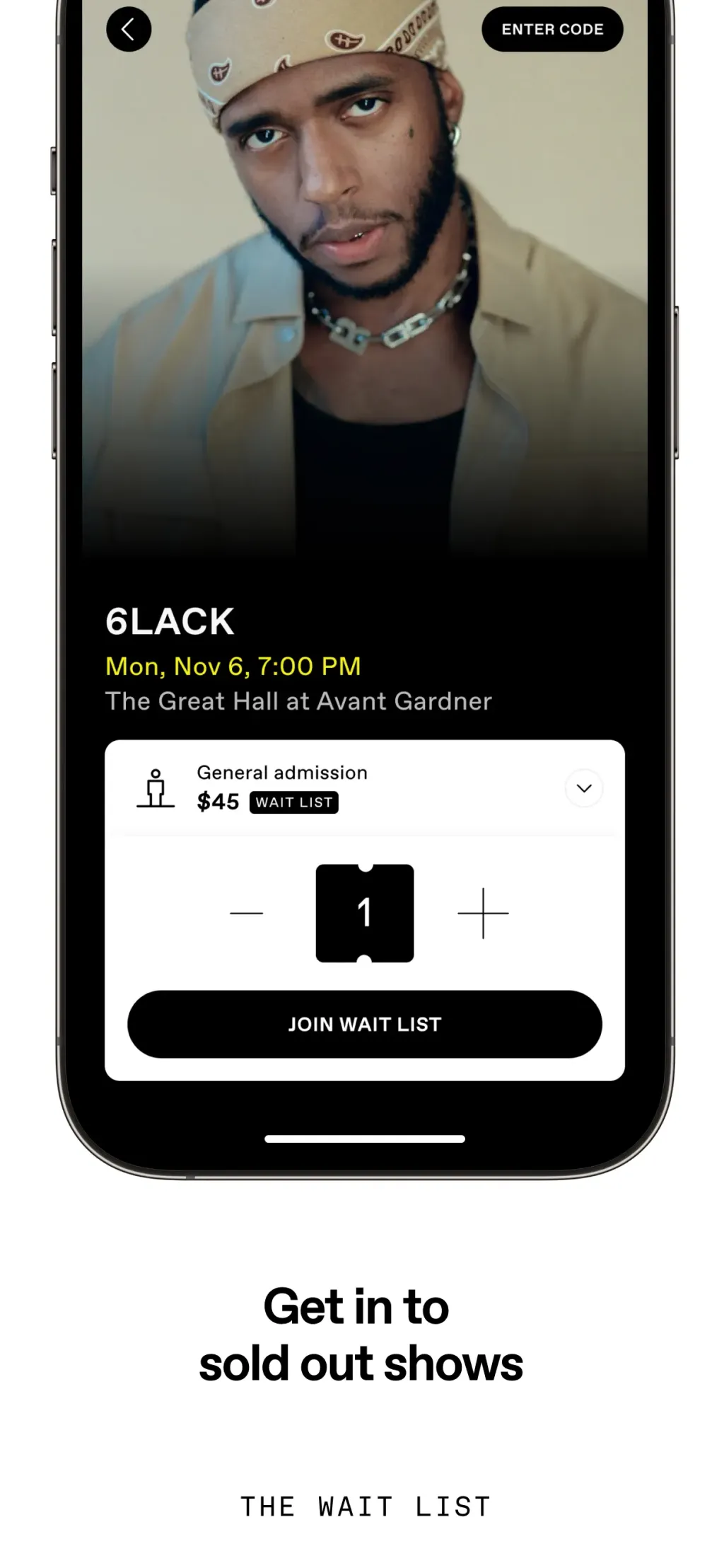 DICE: Live Shows App Store screenshot 6