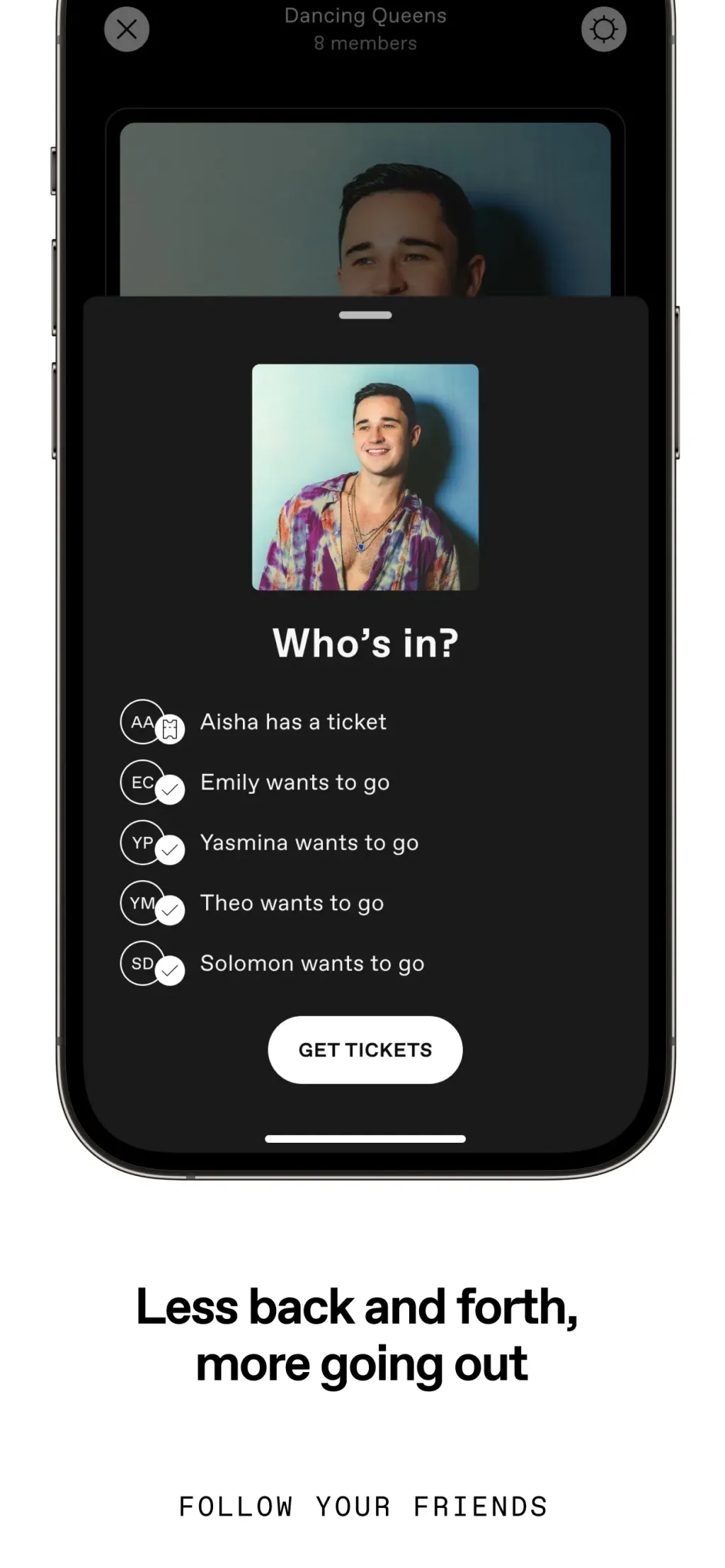 DICE: Live Shows App Store screenshot 8