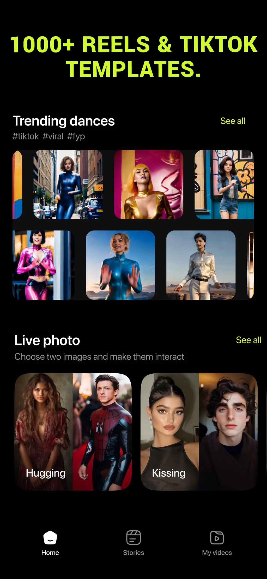 Diffuse - AI Video Generator App Store screenshot 3