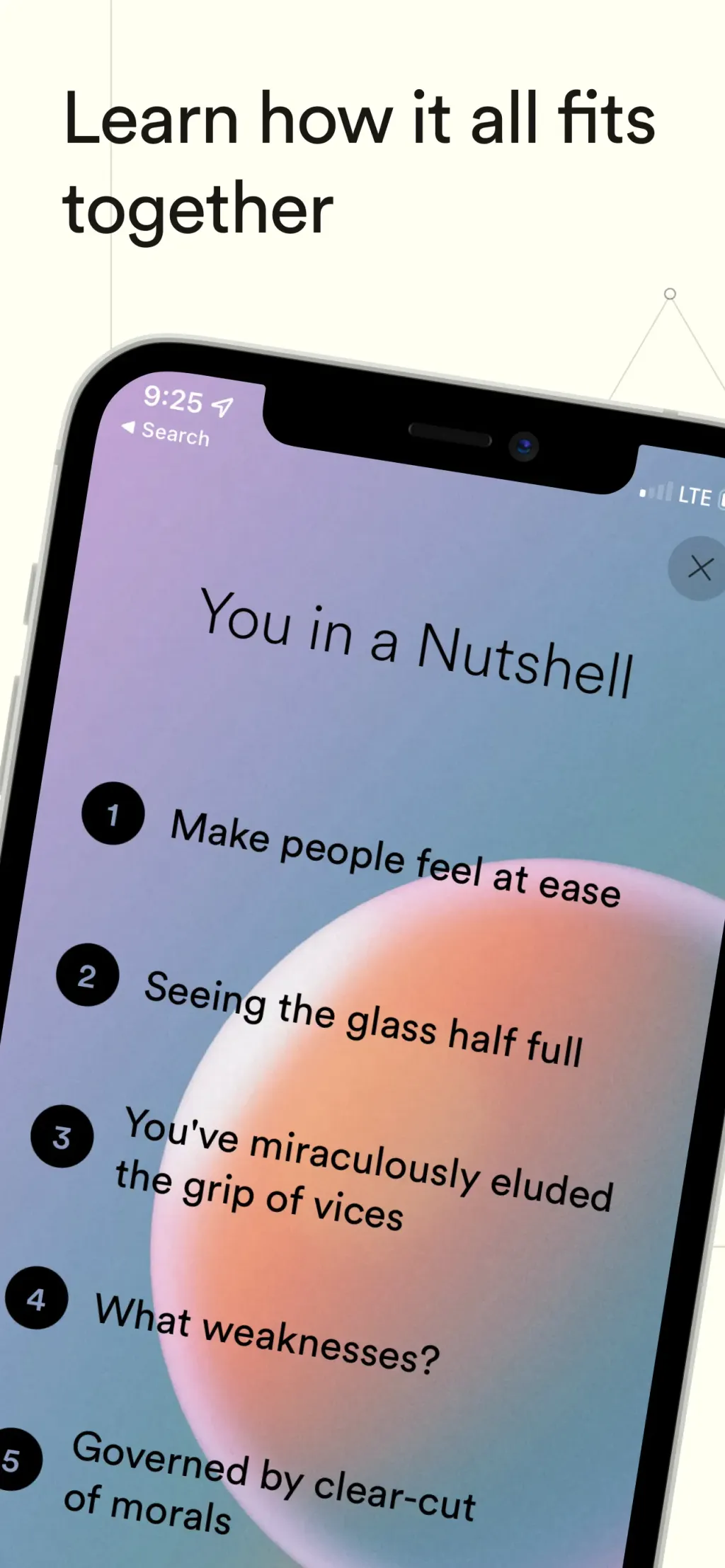 Dimensional: Personality Test App Store screenshot 5