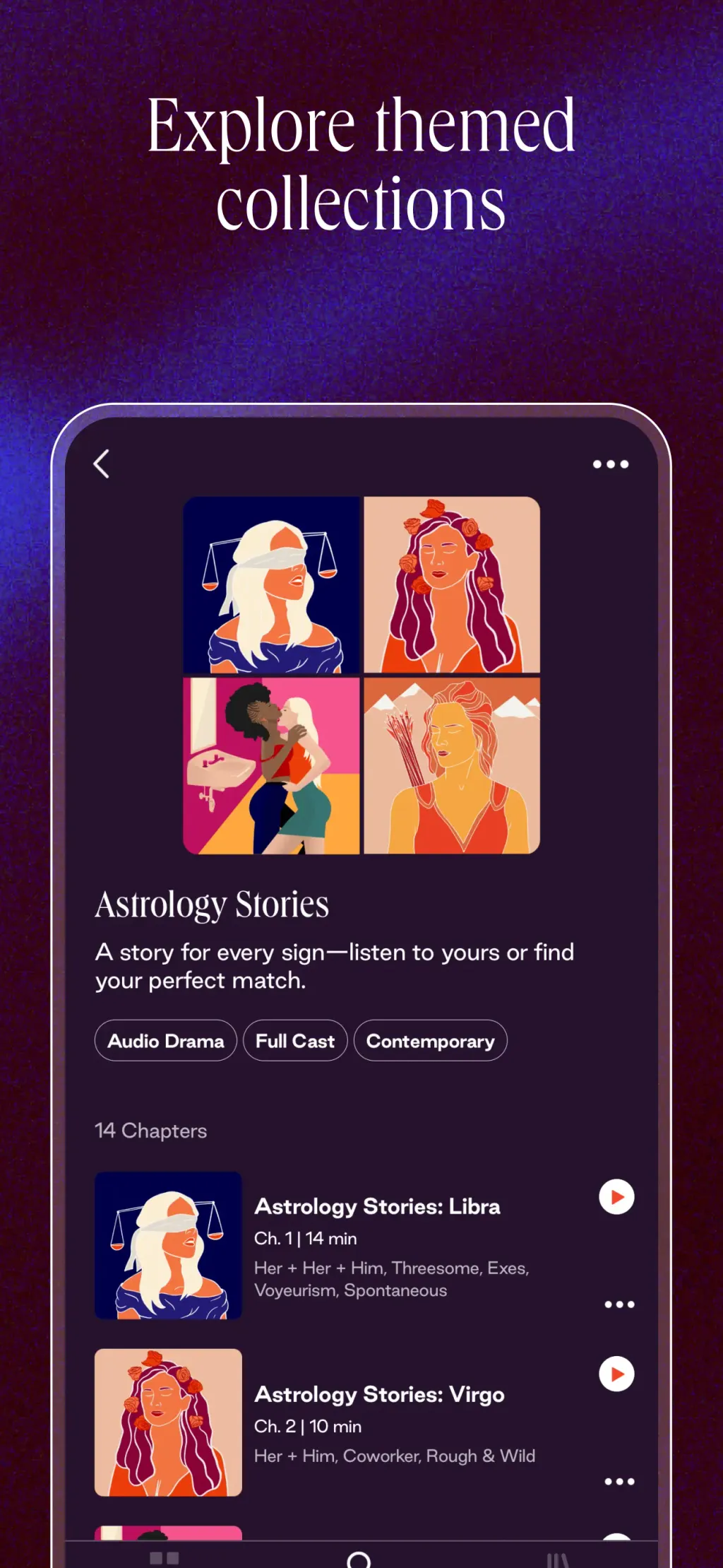 Dipsea: Audio Stories App Store screenshot 4