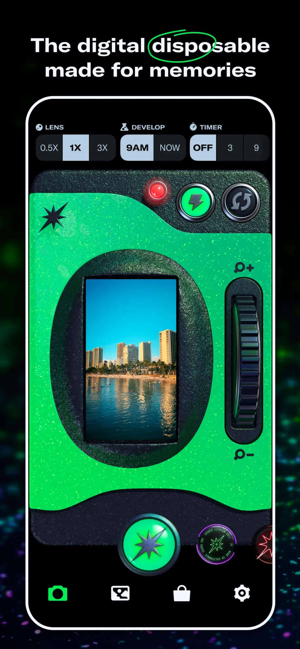 Dispo: Retro Disposable Camera App Store screenshot 1