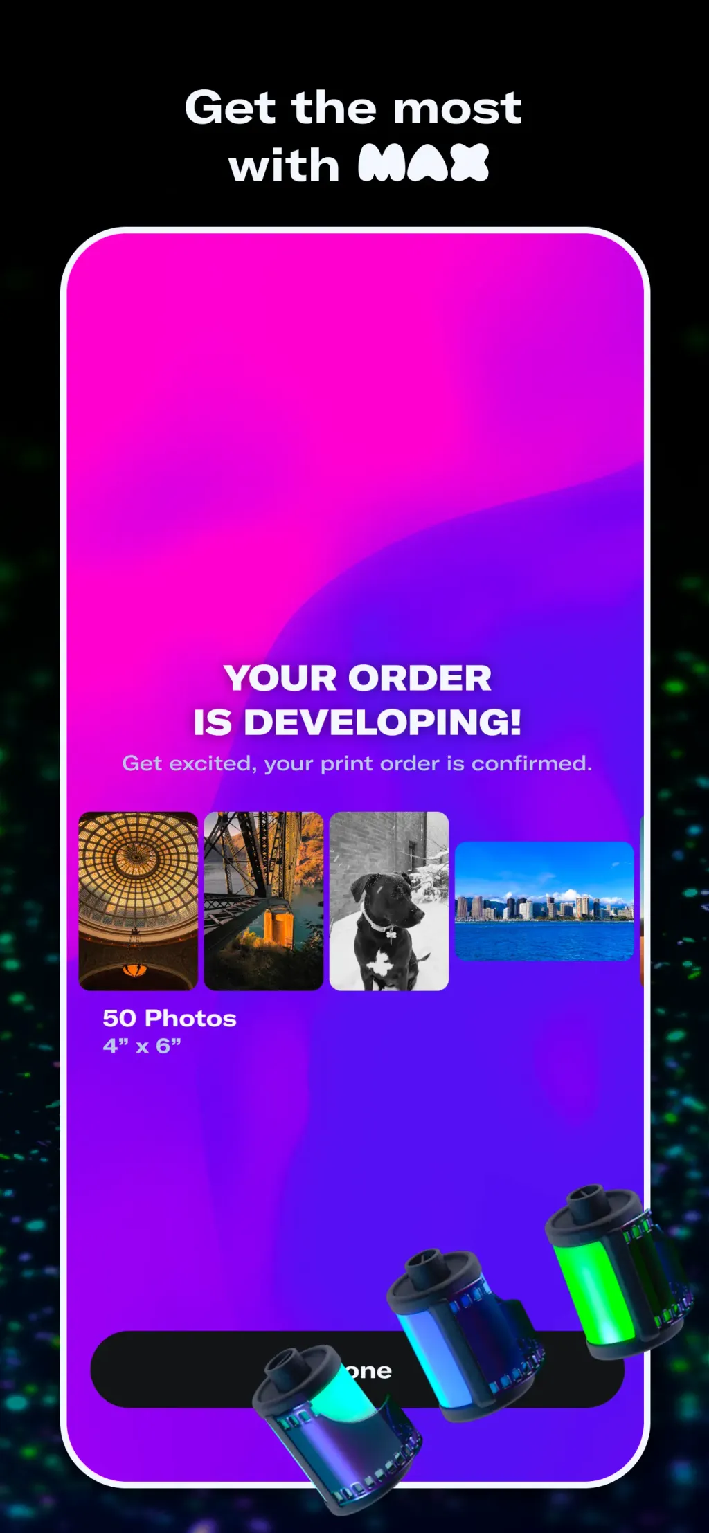 Dispo: Retro Disposable Camera App Store screenshot 3