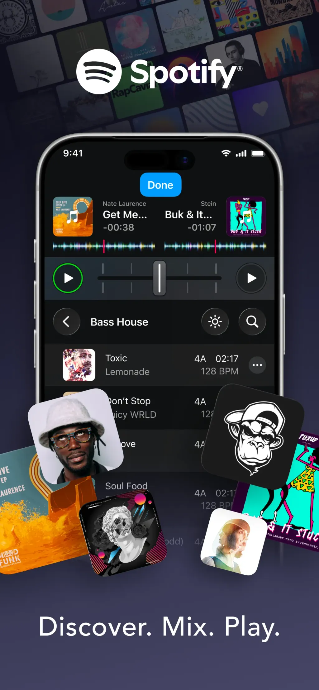djay - DJ App & AI Mixer screenshot 3