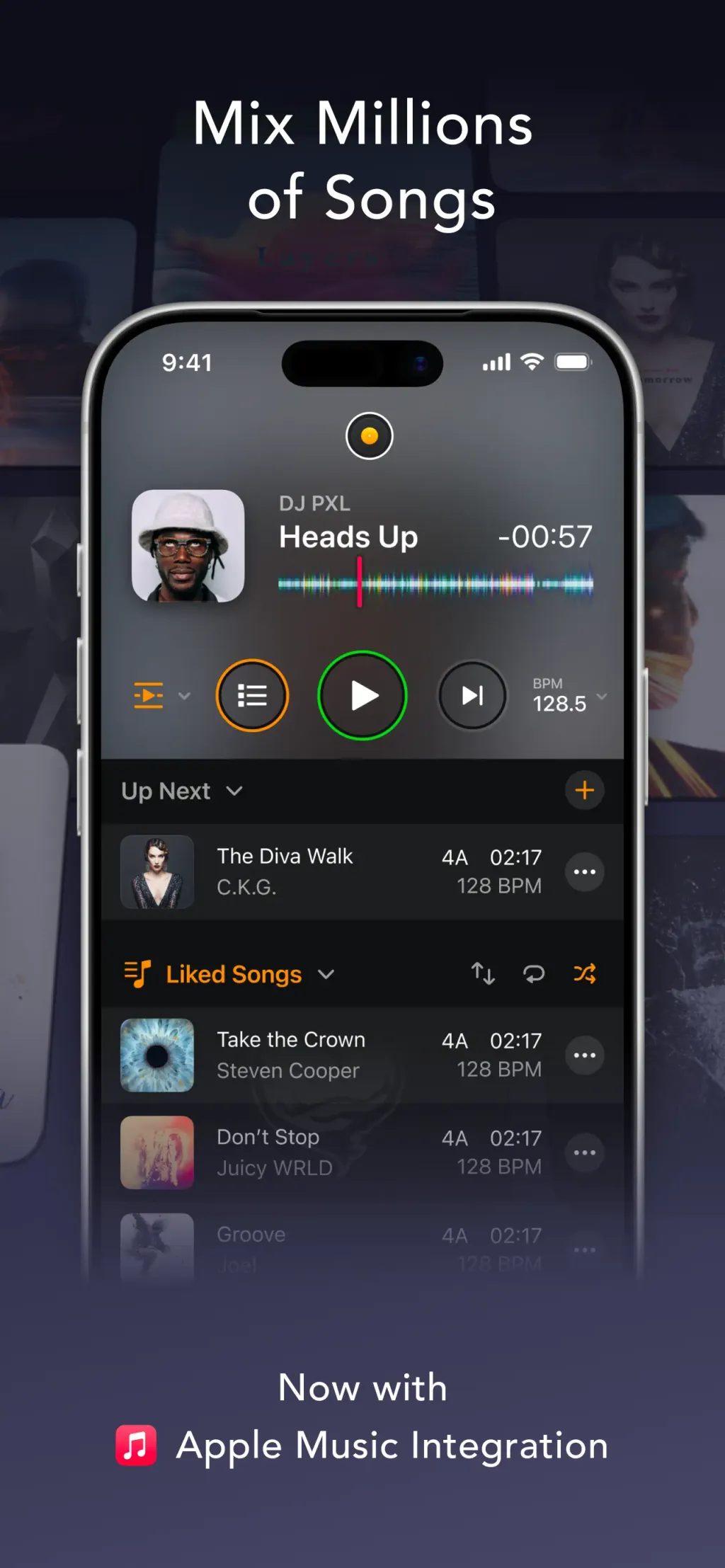 djay - DJ App & AI Mixer App Store screenshot 3