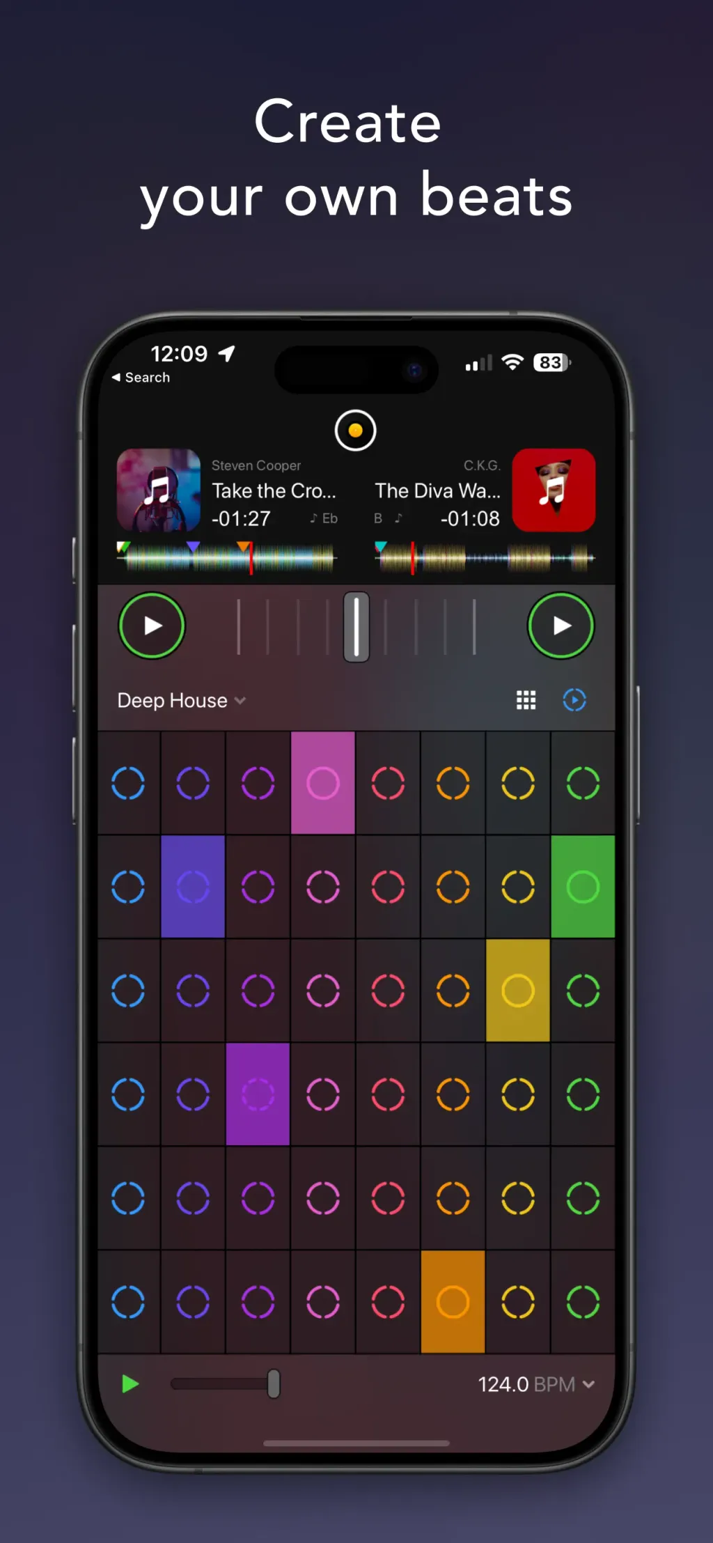 djay - DJ App & AI Mixer screenshot 1