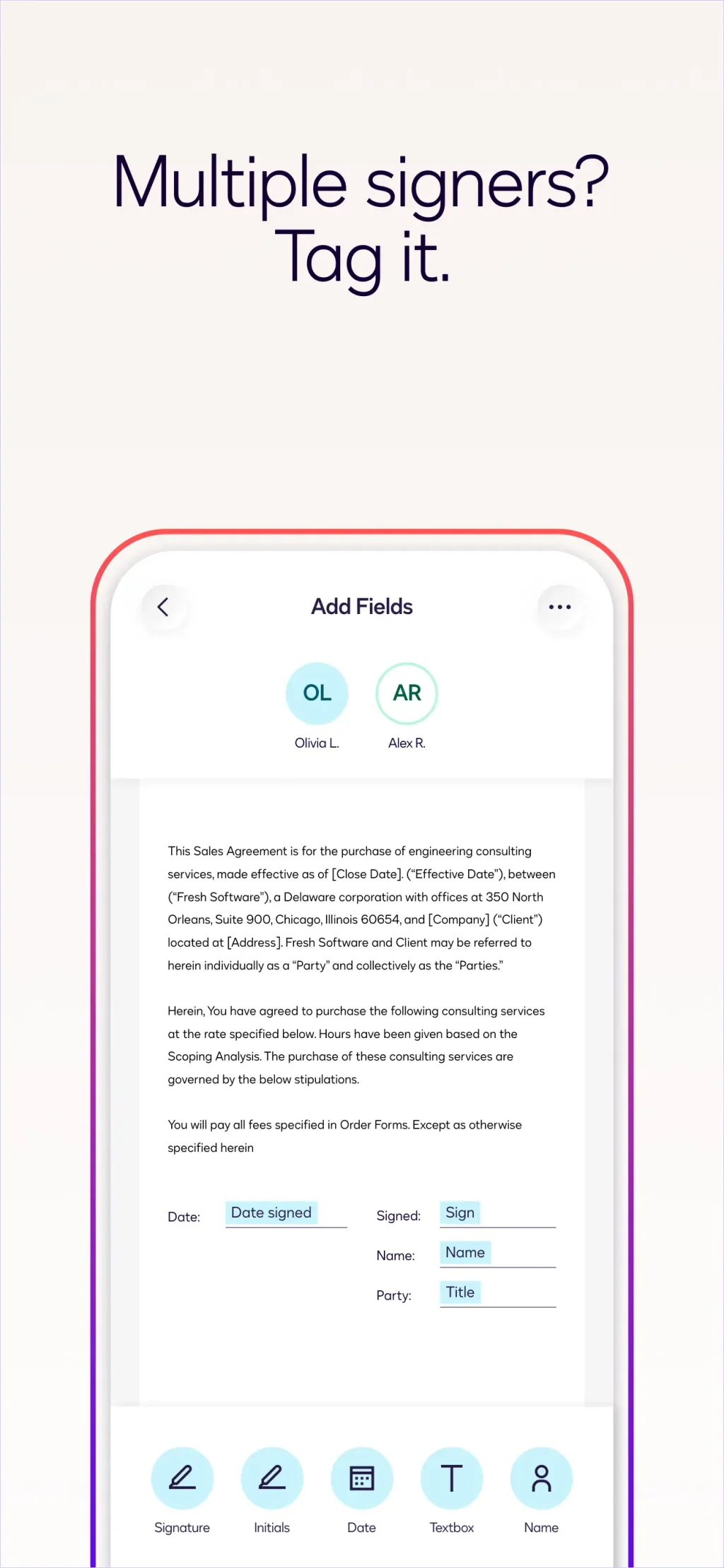 Docusign - Upload & Sign Docs App Store screenshot 5