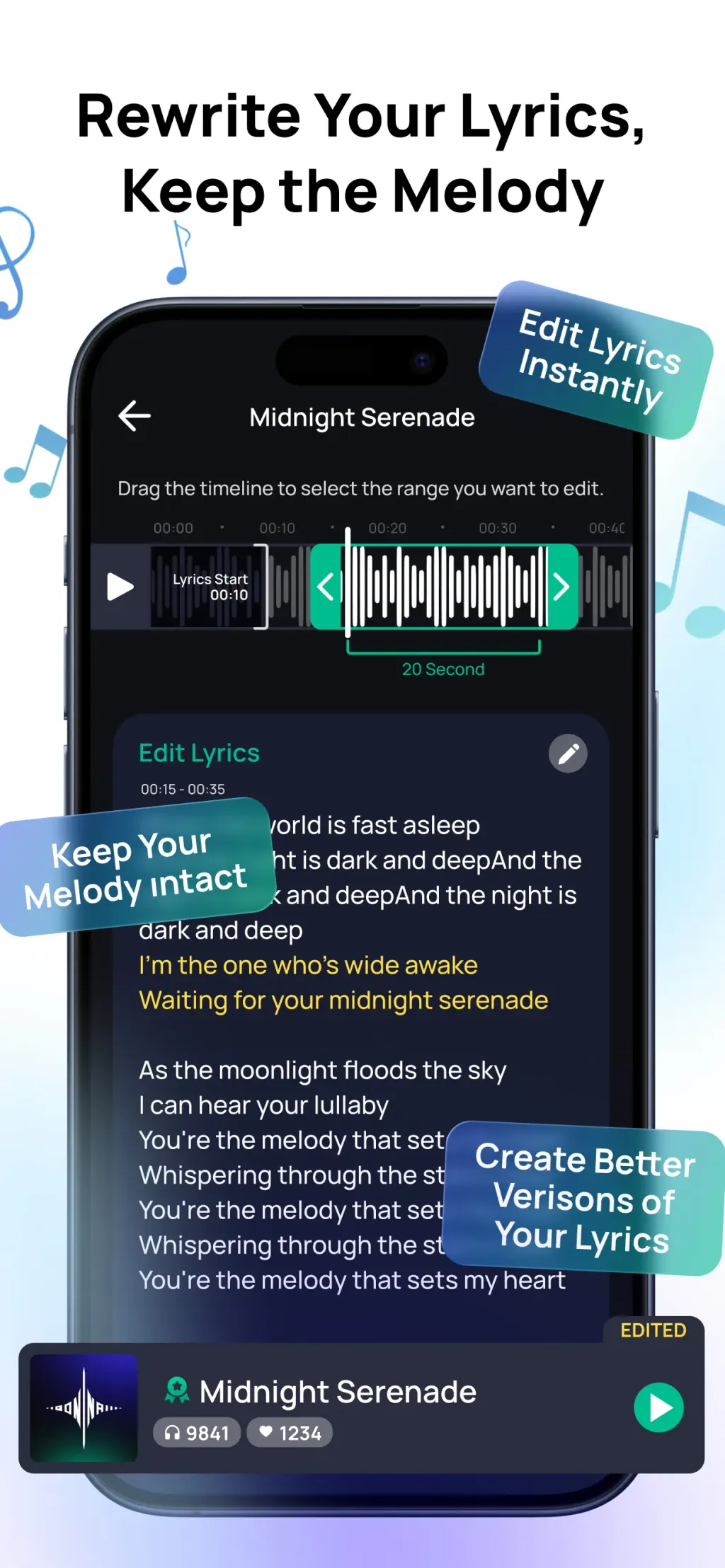 Donna AI Song & Music Maker screenshot 1