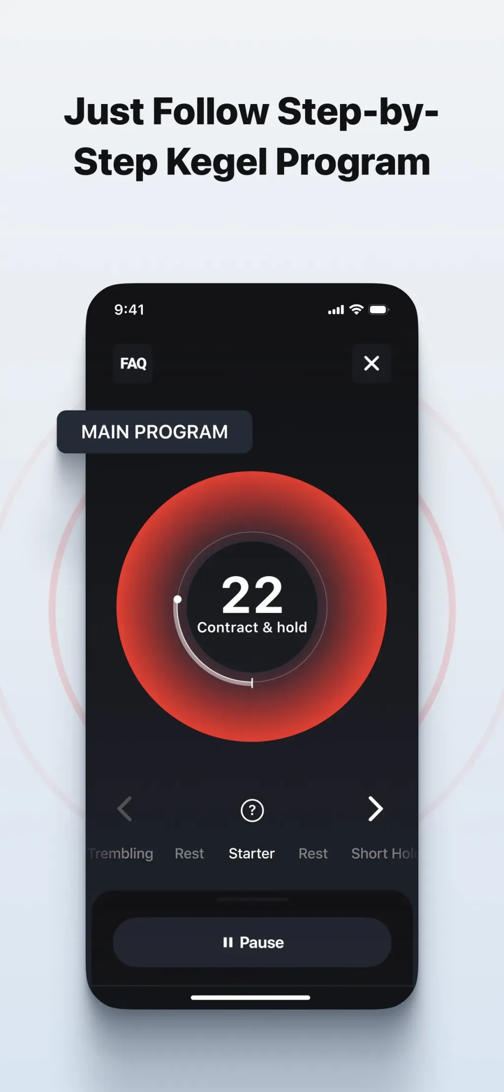 Dr. Kegel: For Men’s Health App Store screenshot 3
