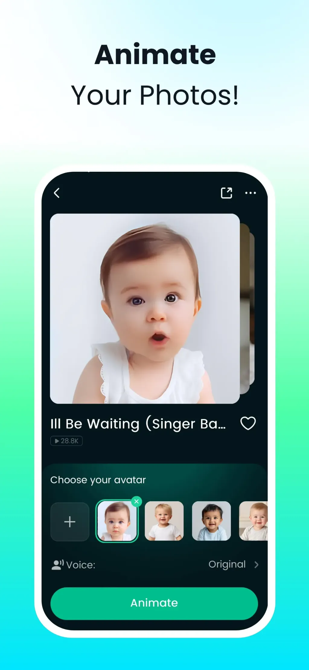DreamFace: AI Video Generator App Store screenshot 5