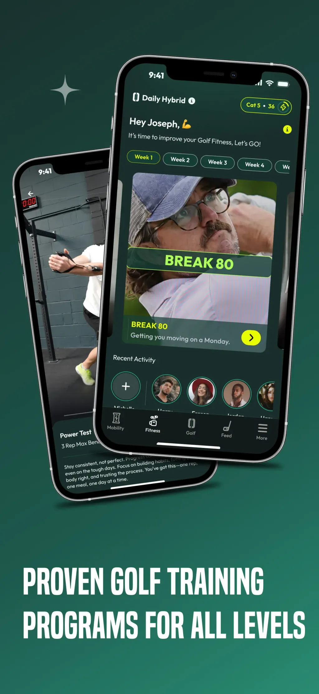 DRVN - Golf & Gym Workouts App Store screenshot 5