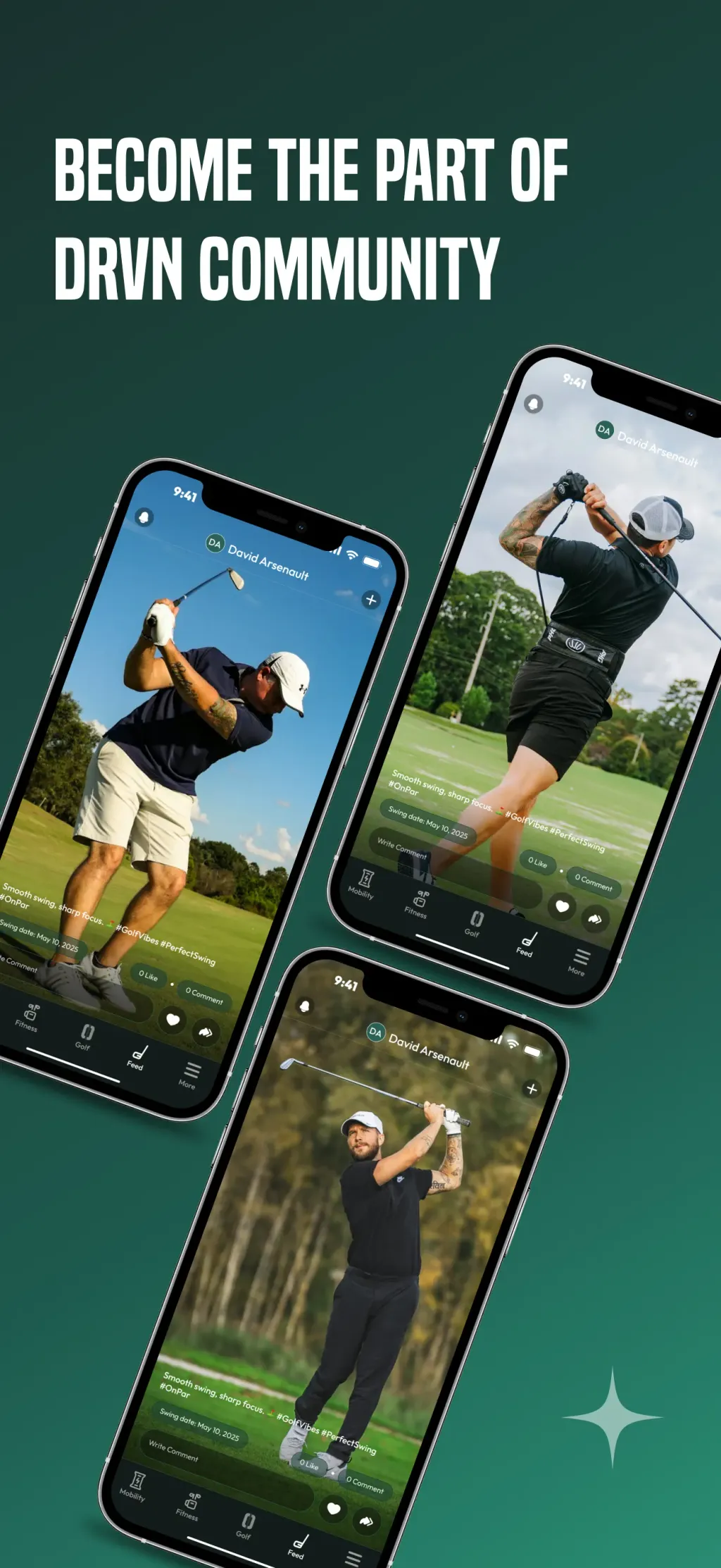 DRVN - Golf & Gym Workouts App Store screenshot 9
