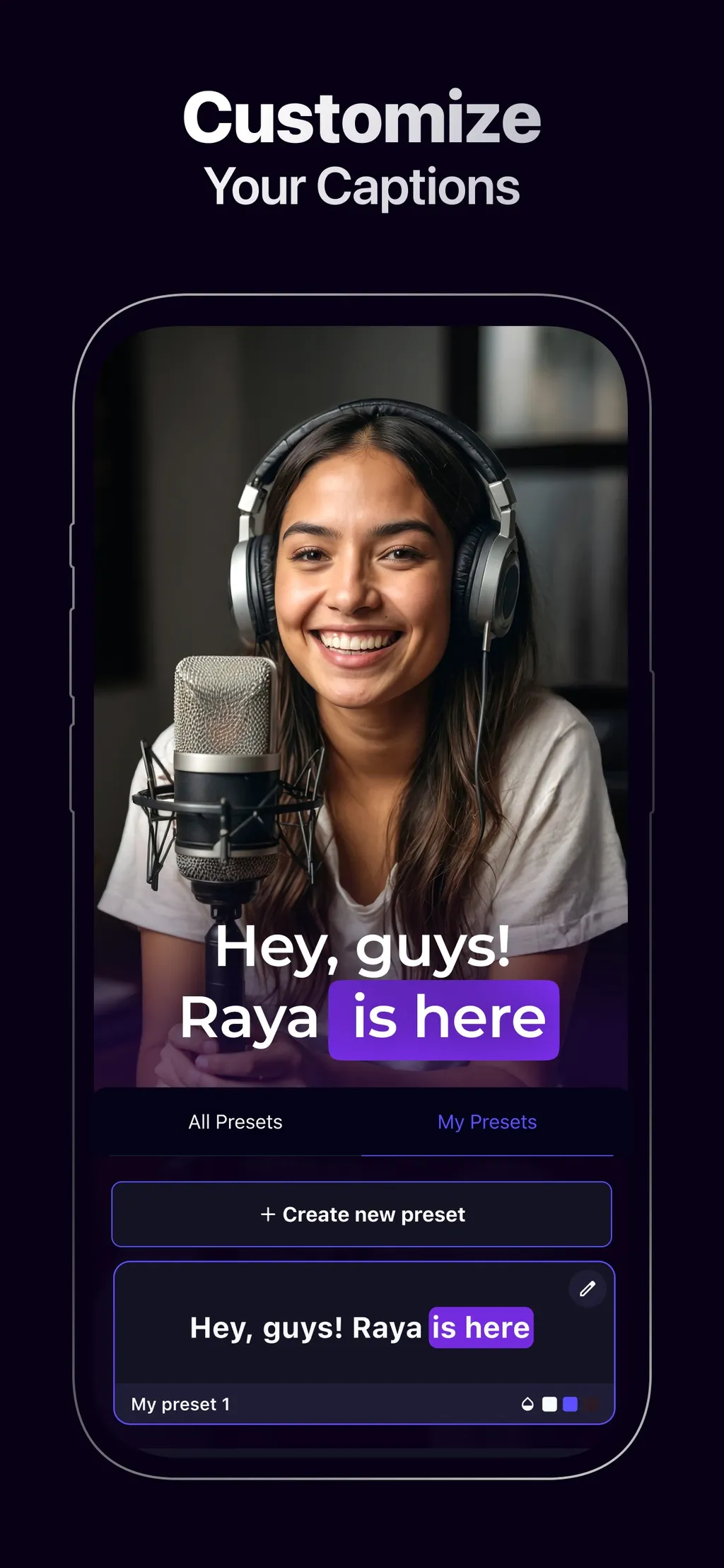 AI Captions for Videos - Dubs App Store screenshot 4