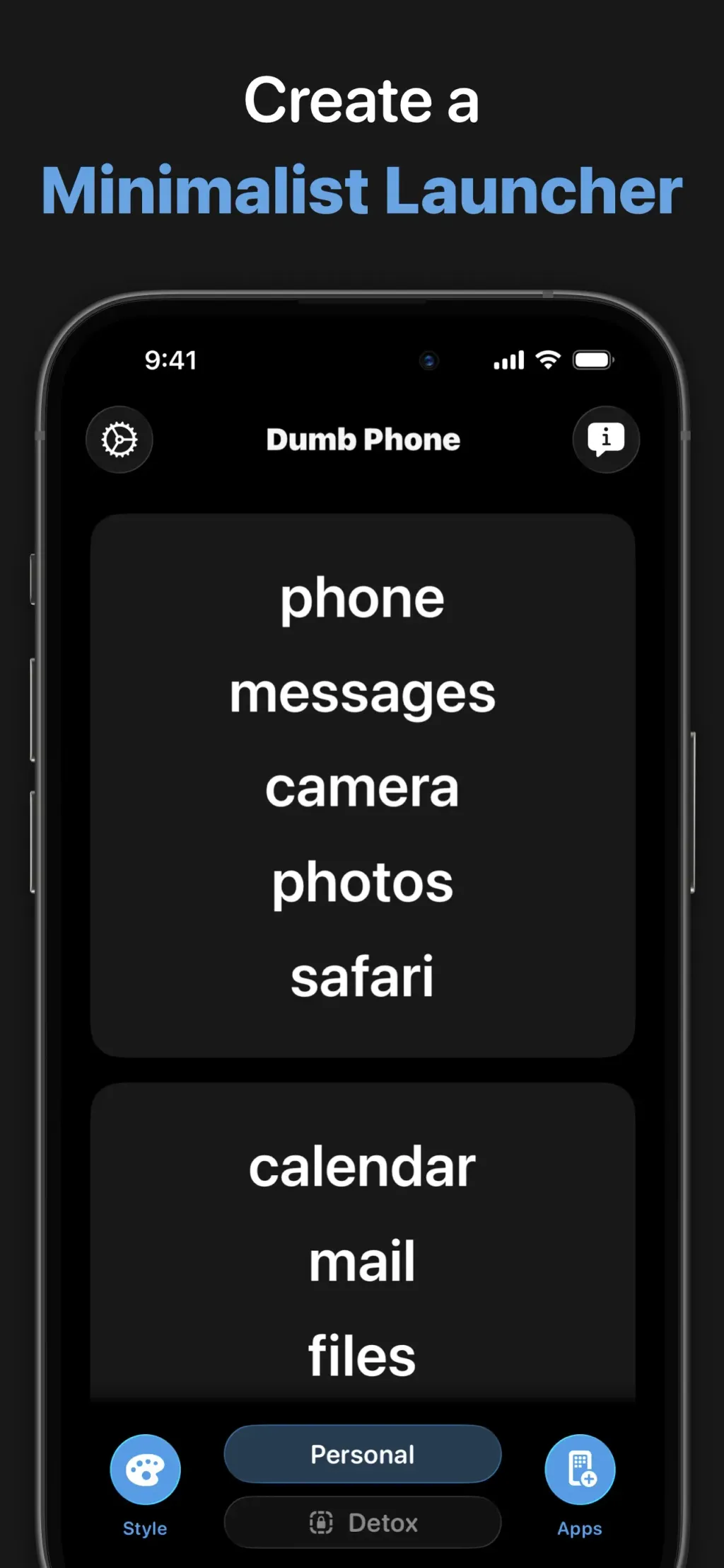 Dumb Phone (dp) App Store screenshot 4