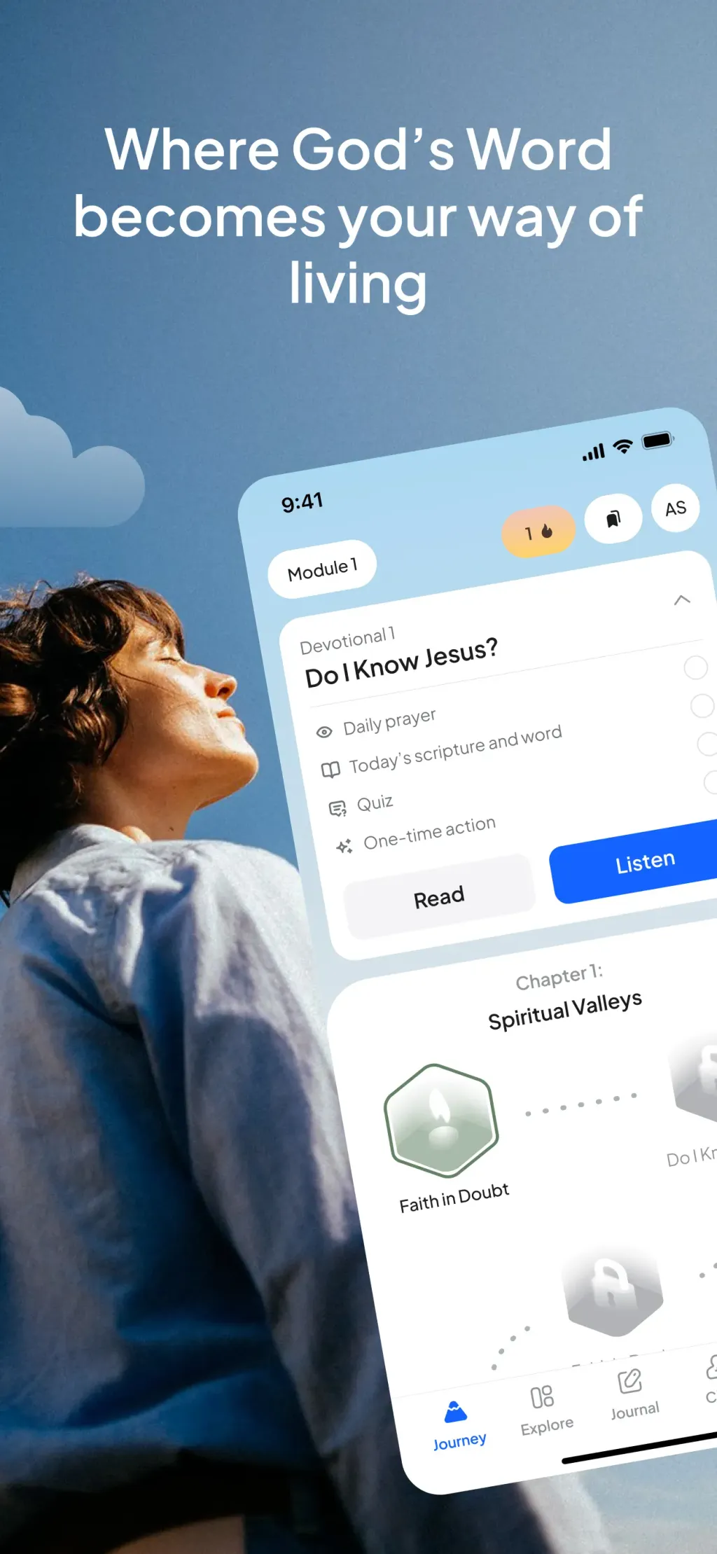 Duomo: Bible & Daily Devotions App Store screenshot 1