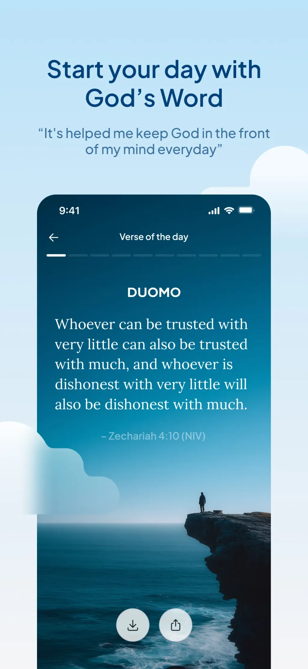 Duomo: Bible & Daily Devotions App Store screenshot 7