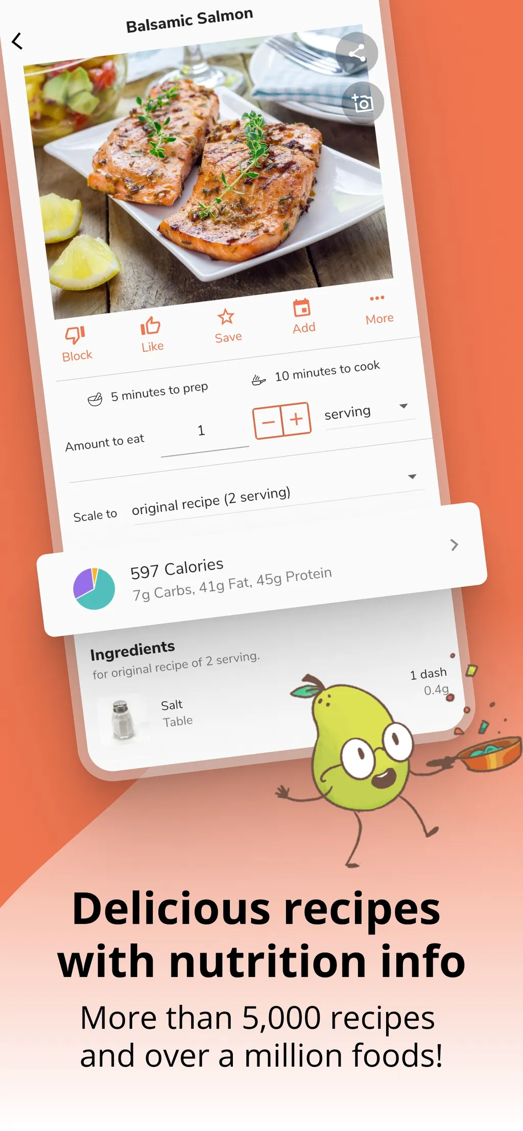 Eat This Much - Meal Planner App Store screenshot 4