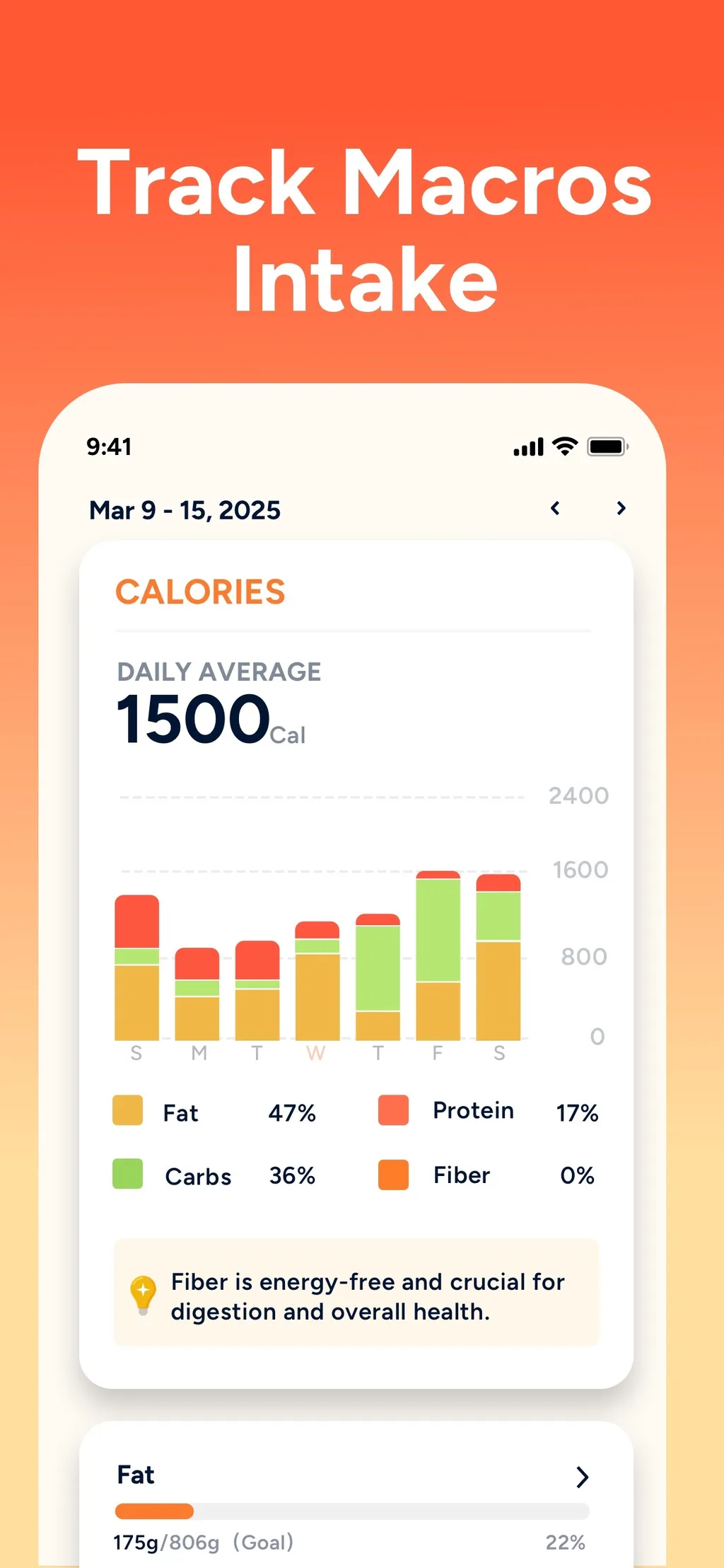 Eato®: Calorie Tracker App Store screenshot 3