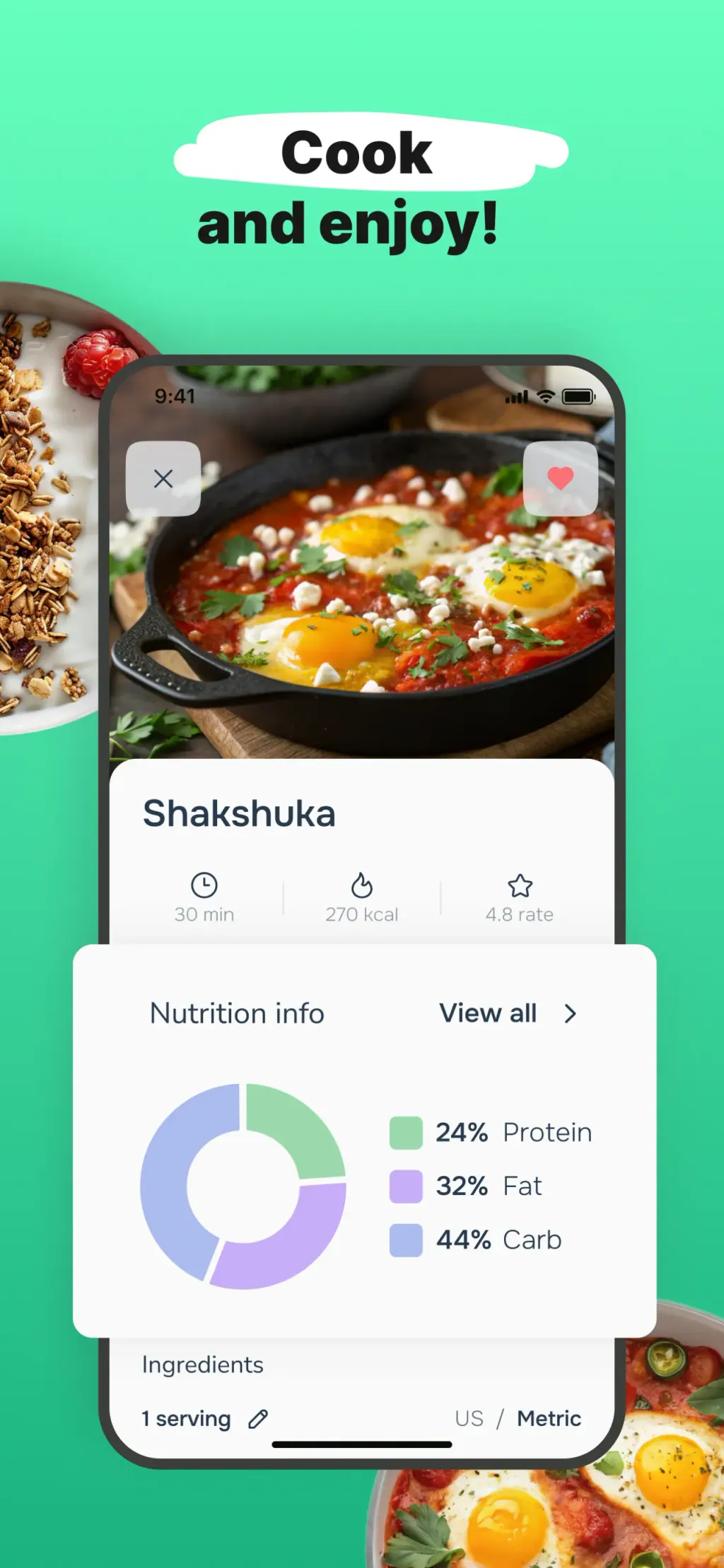 Eatr: Tasty Cooking Recipes App Store screenshot 3