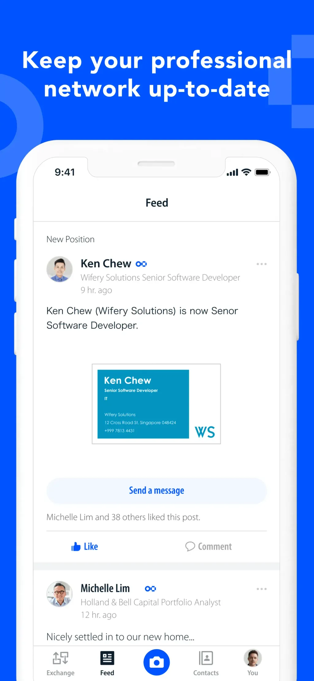 Eight: Business Card Manager App Store screenshot 5
