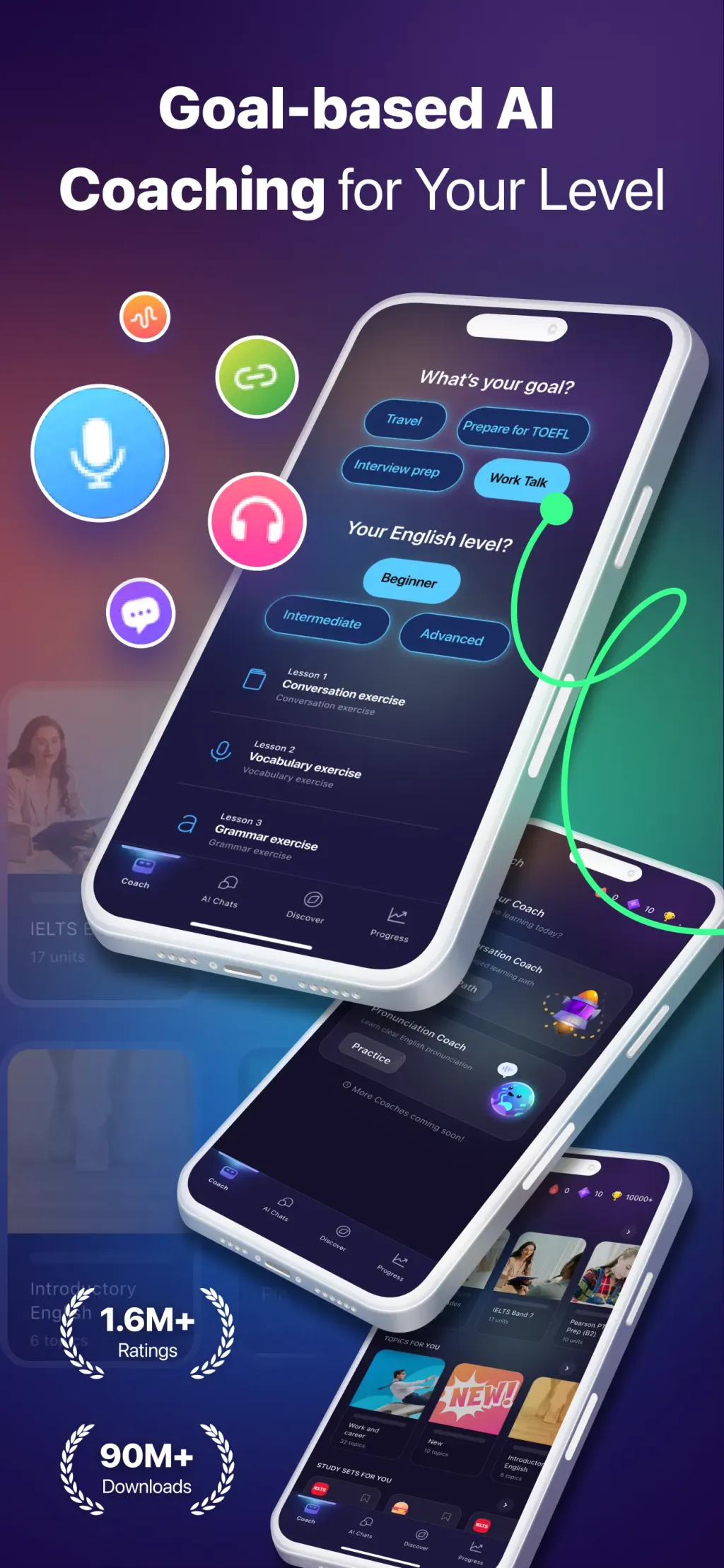 ELSA Speak - English Learning App Store screenshot 2