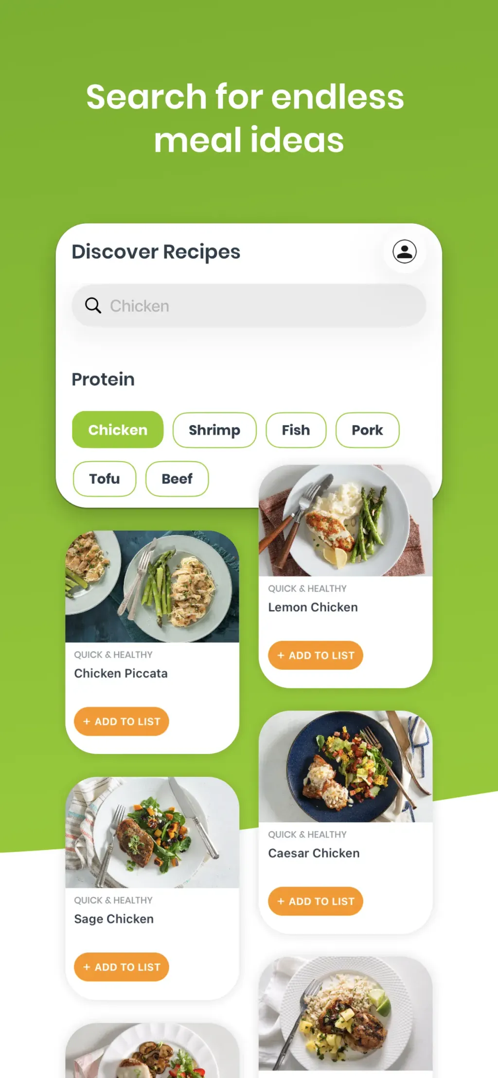 eMeals - Healthy Meal Plans App Store screenshot 5