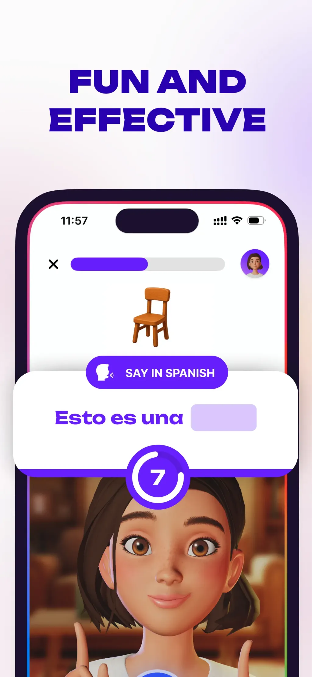 Emma: Learn Languages App Store screenshot 5