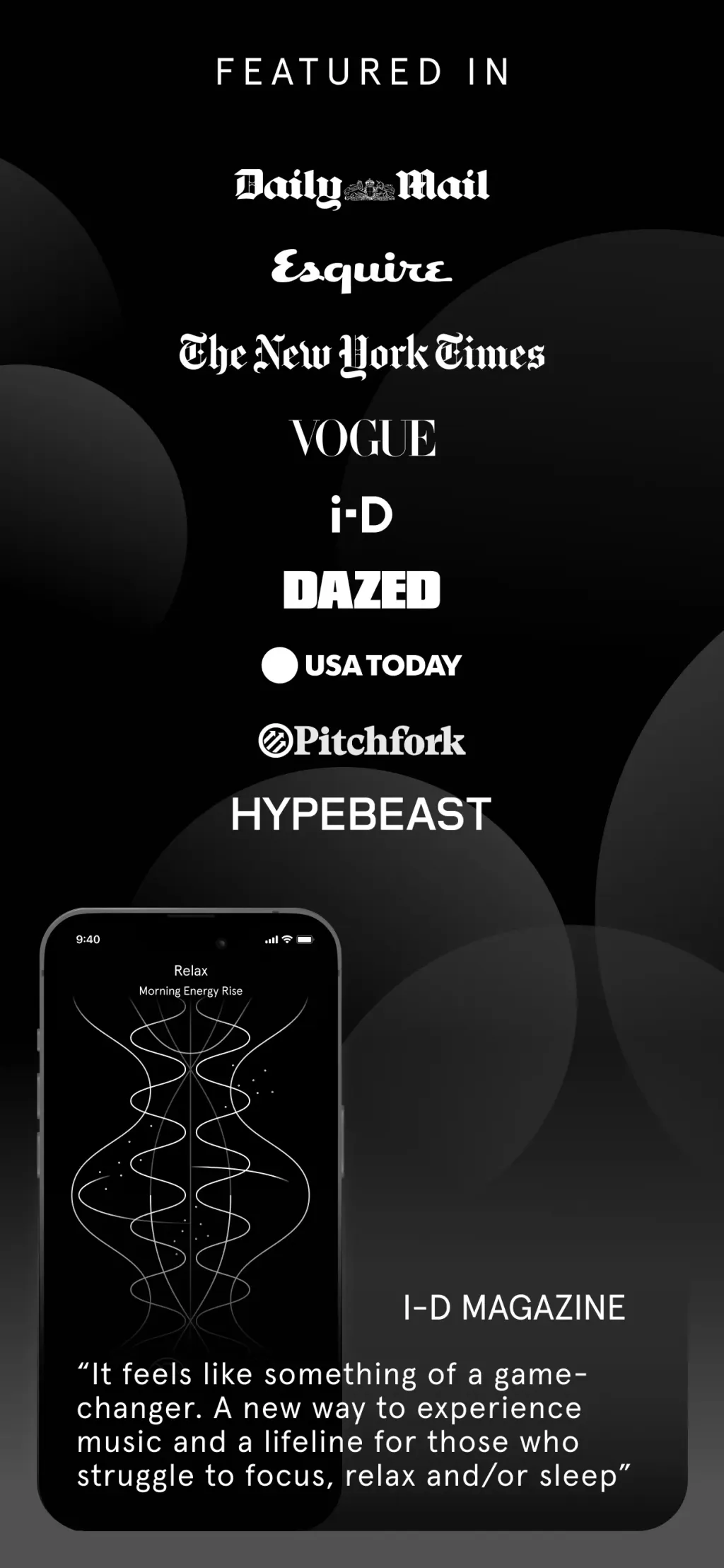 Endel: Focus & Sleep Sounds App Store screenshot 8