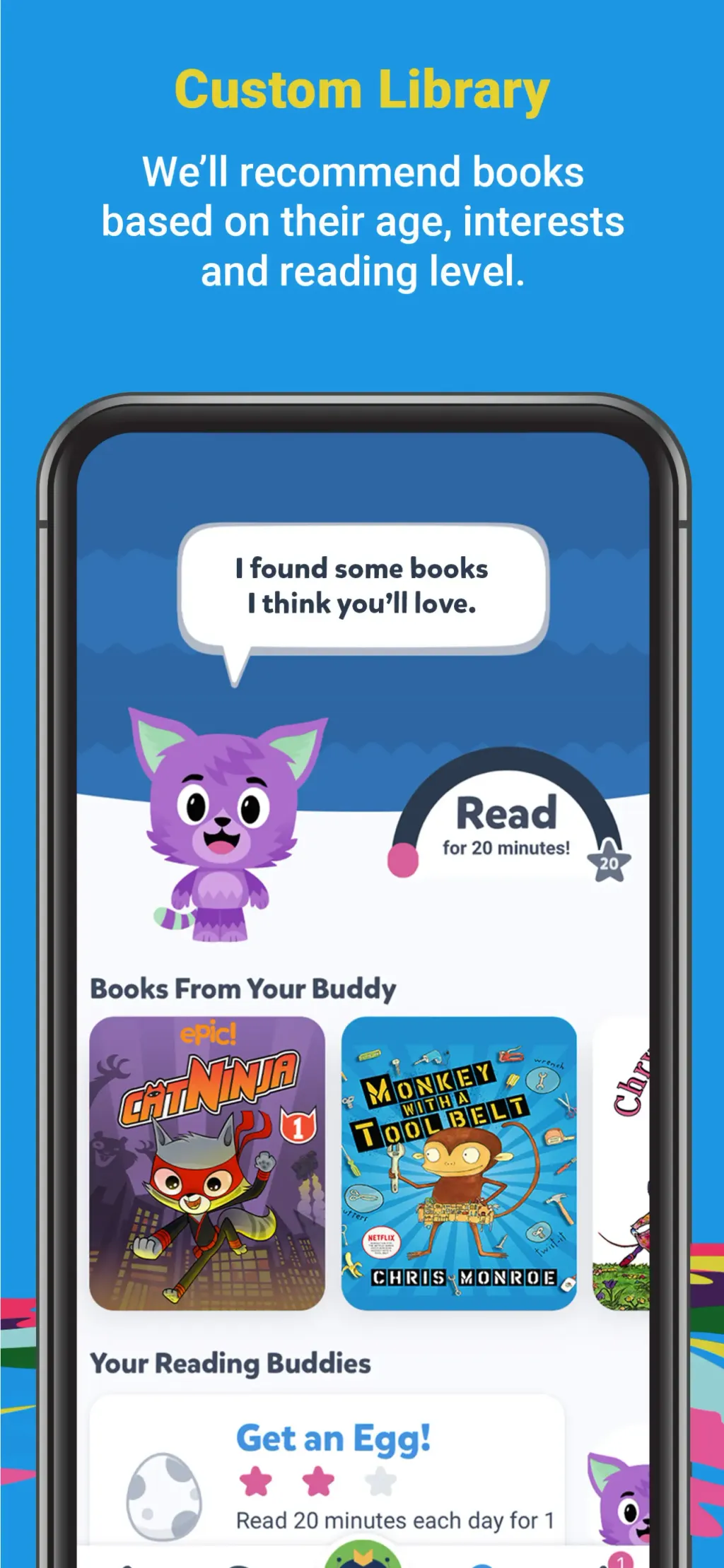 Epic - Kids' Books & Reading screenshot 1