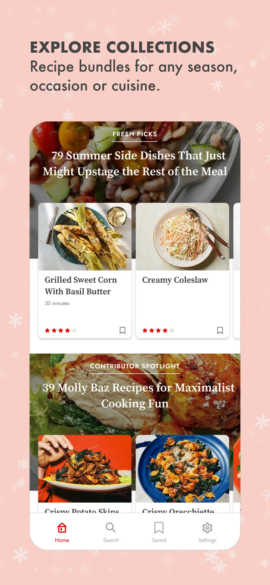 Epicurious App Store screenshot 3
