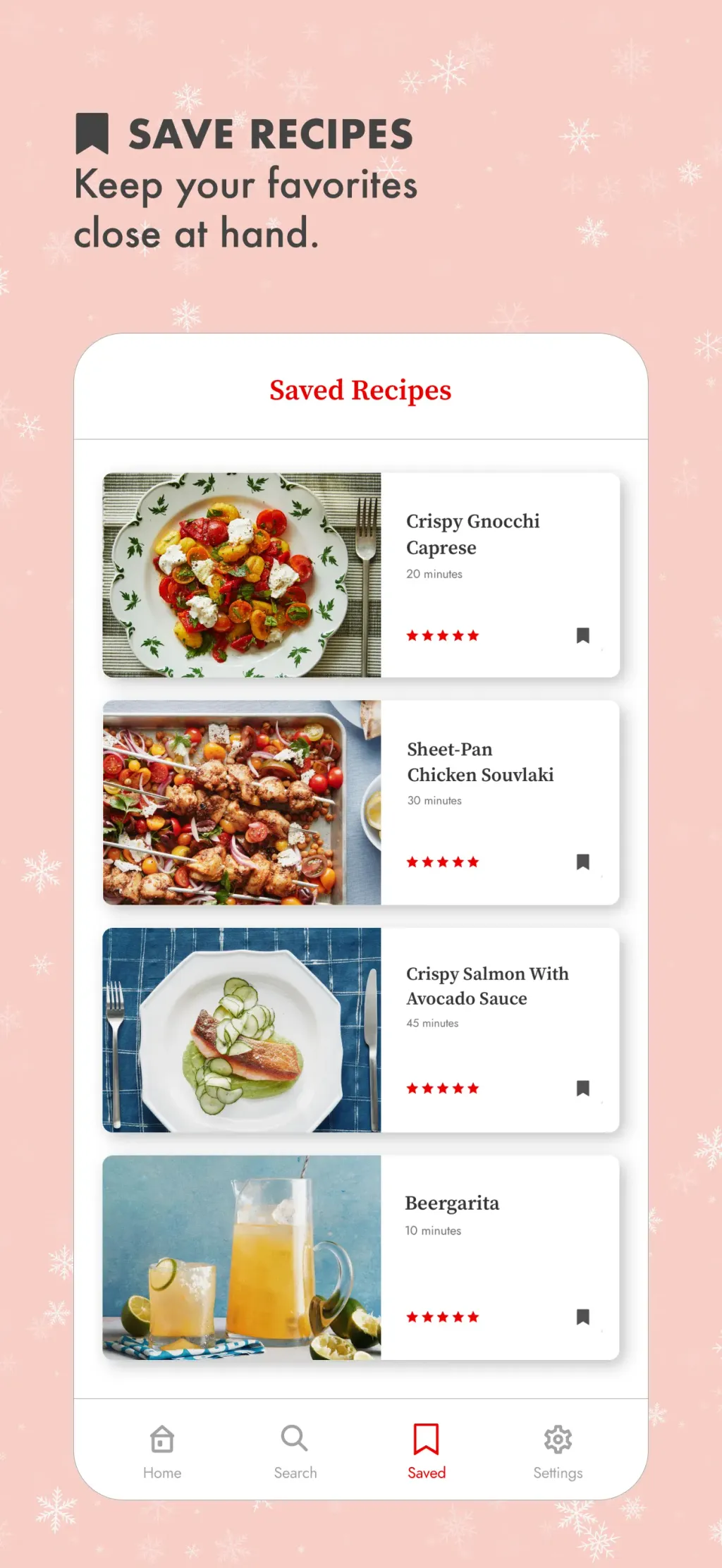 Epicurious App Store screenshot 7