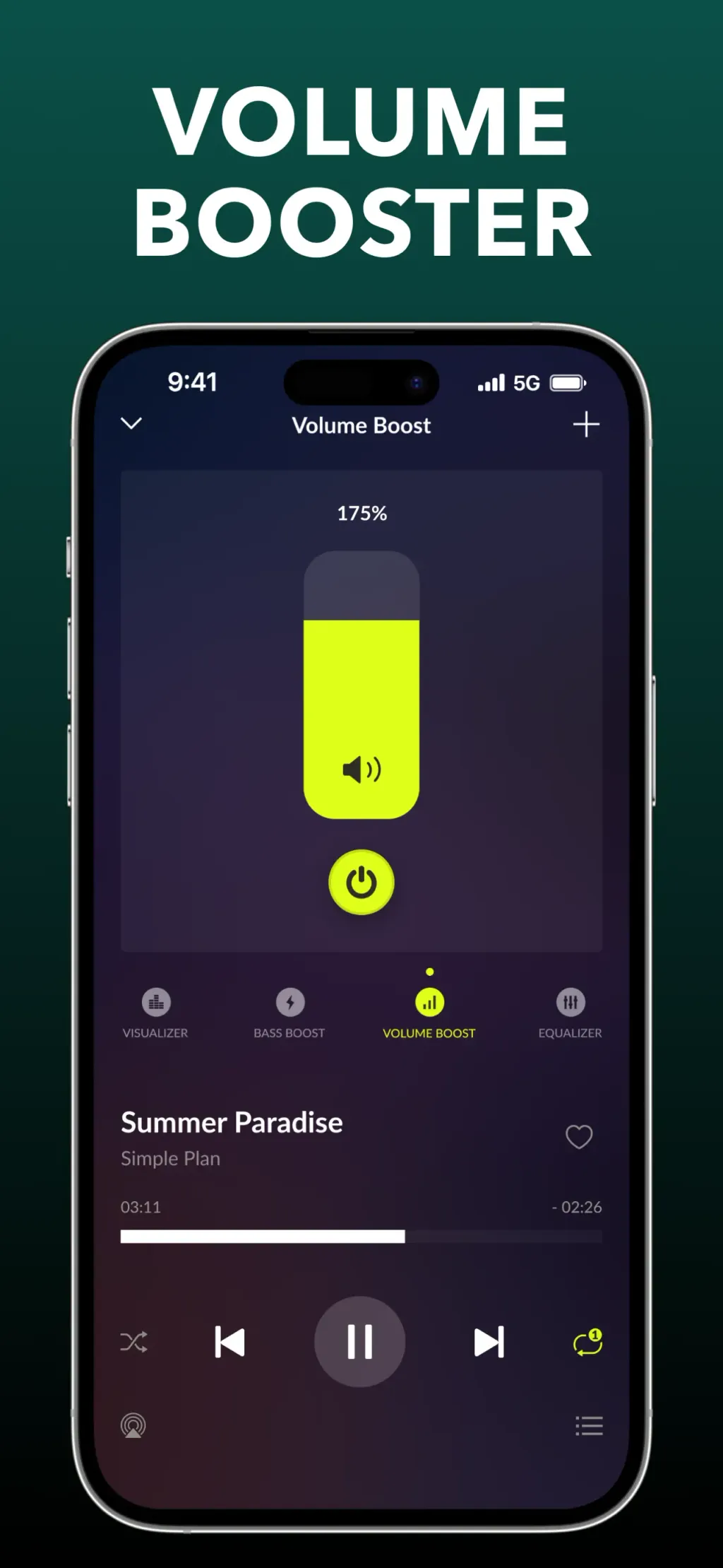 Equalizer Fx: Bass Booster App screenshot 3