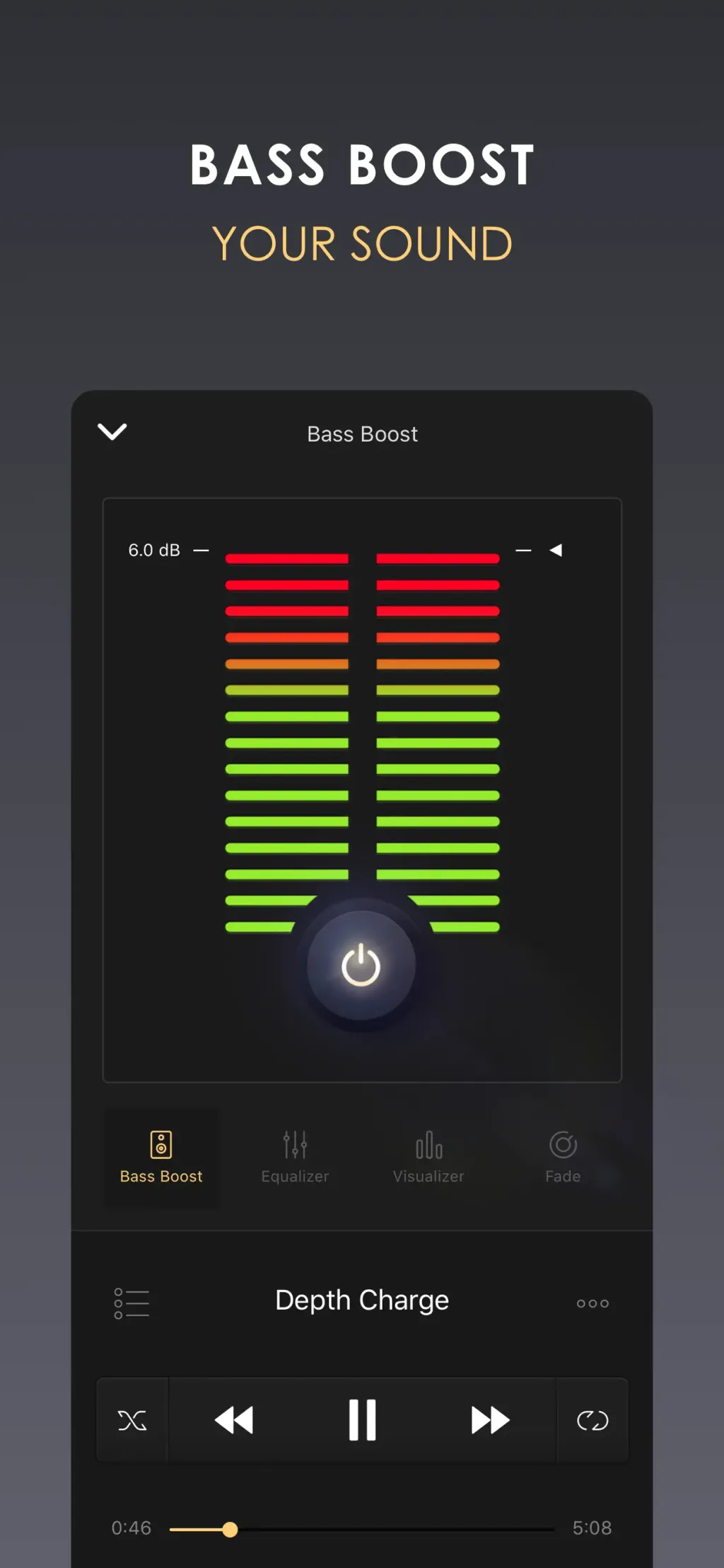Equalizer+ HD music player App Store screenshot 1