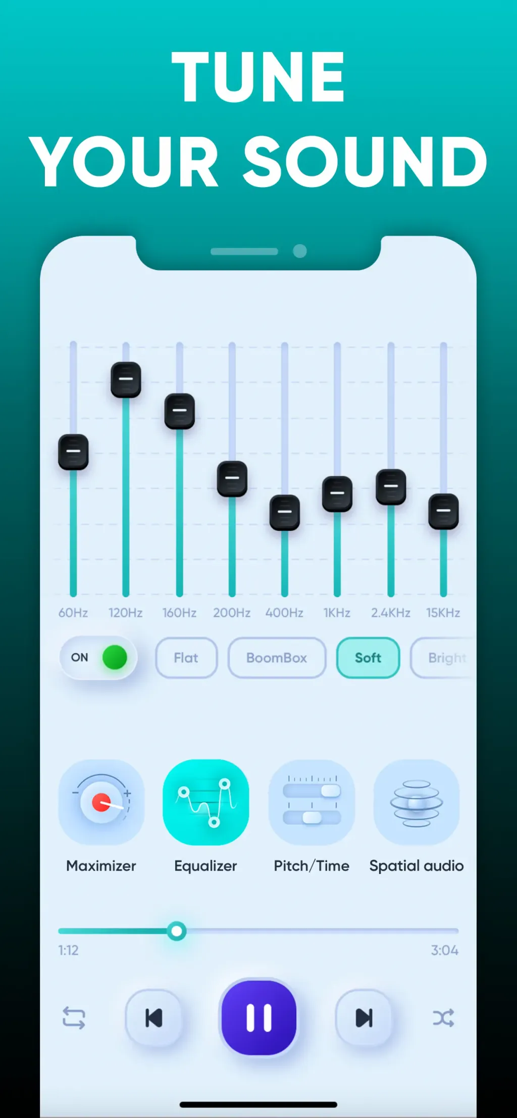 Equalizer - Volume Booster EQ App Store screenshot 1