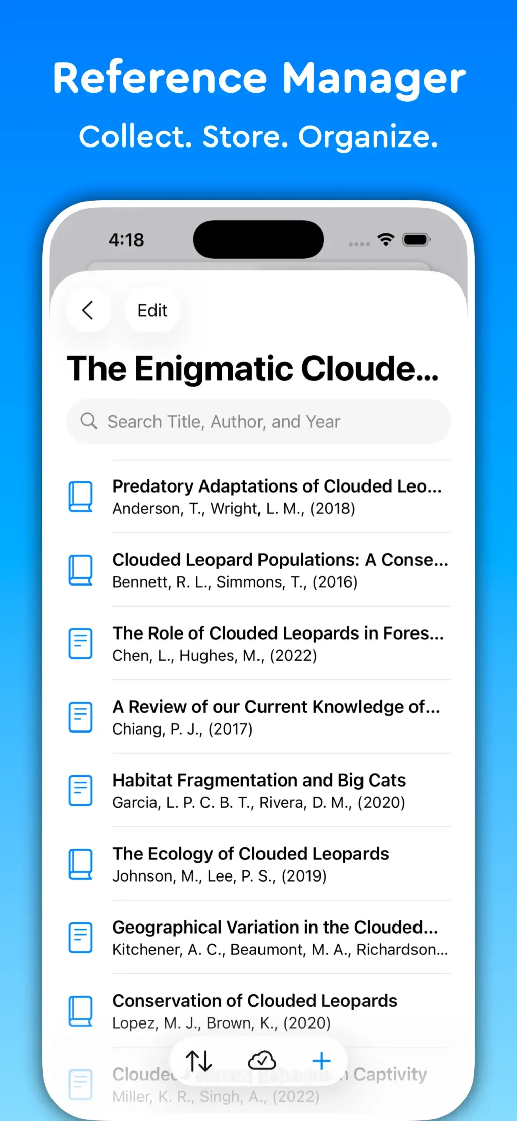 Essayist: Academic Writing App App Store screenshot 4