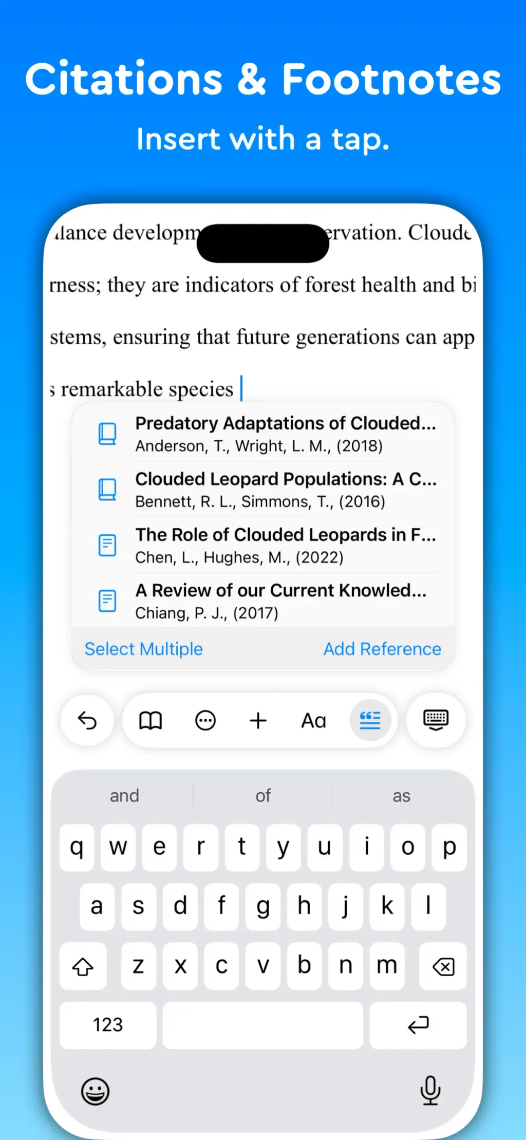 Essayist: Academic Writing App screenshot 4