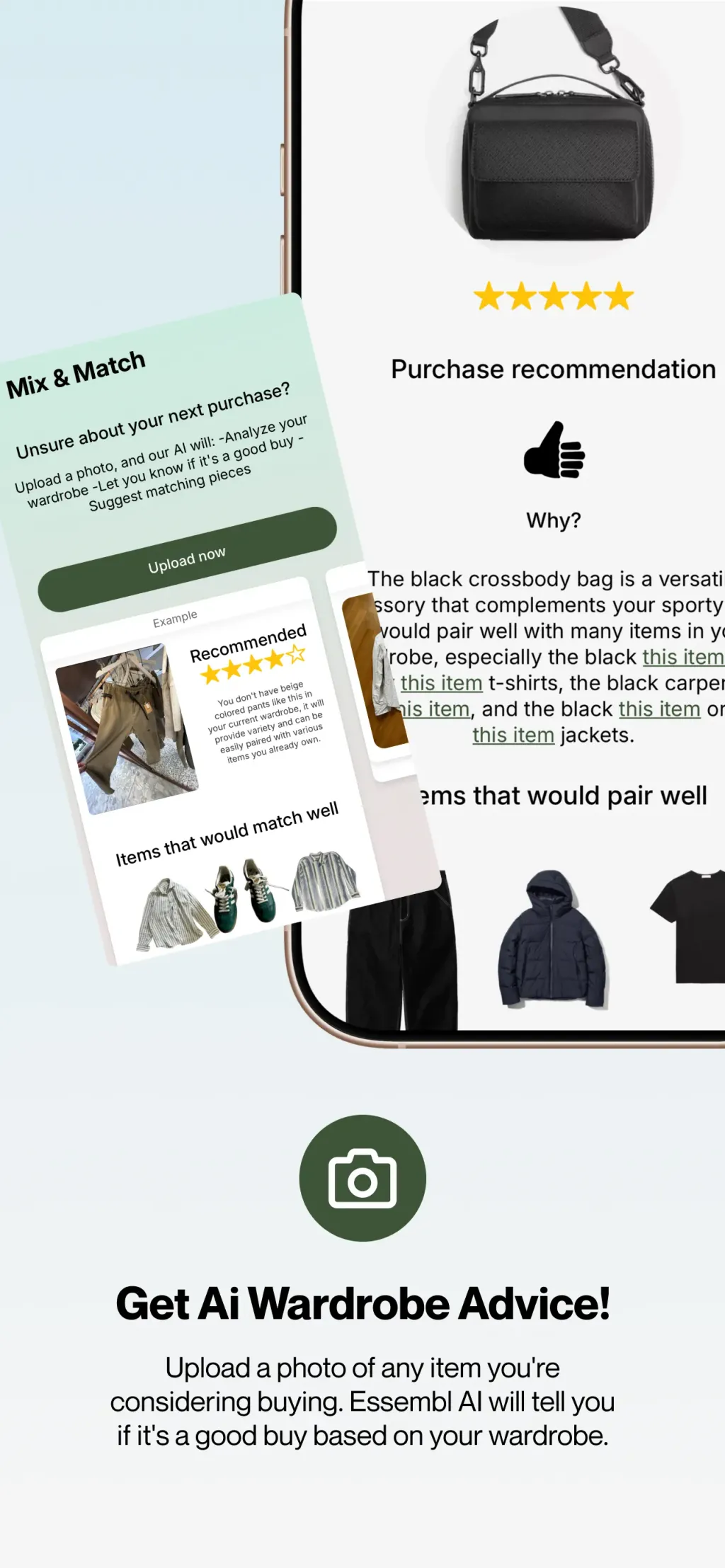 Essembl : AI Styling Assistant App Store screenshot 6