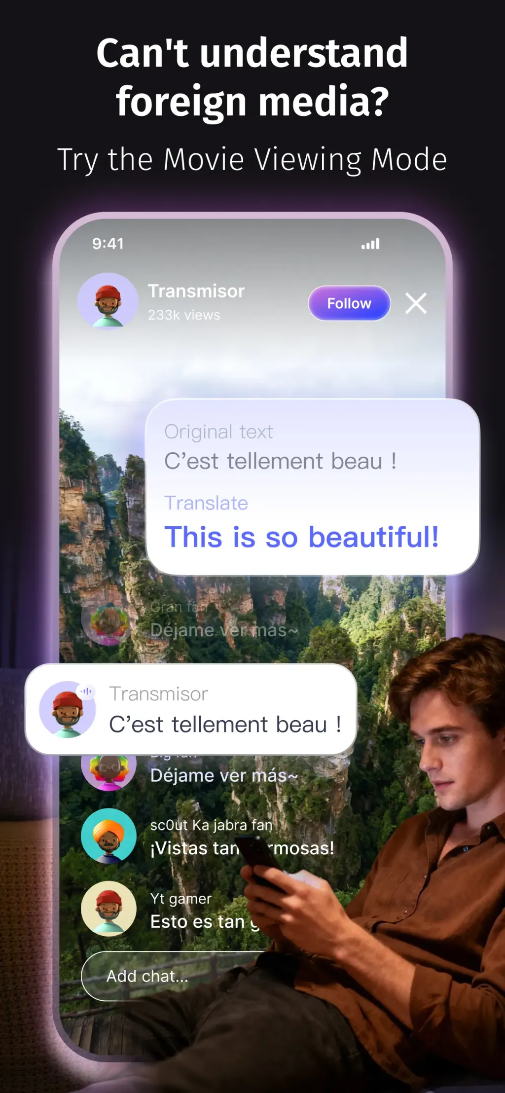 eTranslator-AI Translate App Store screenshot 4