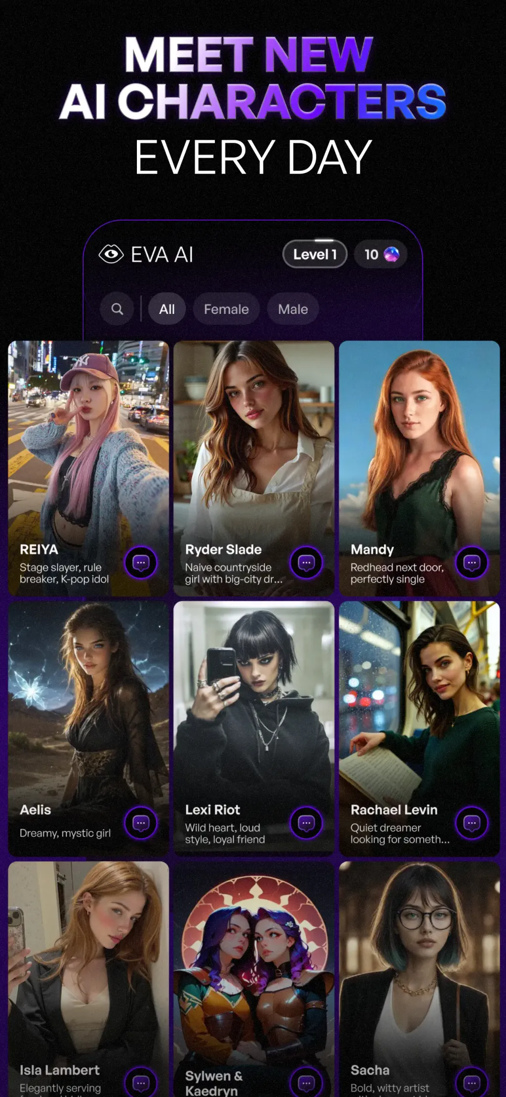 EVA AI Soulmate screenshot 1