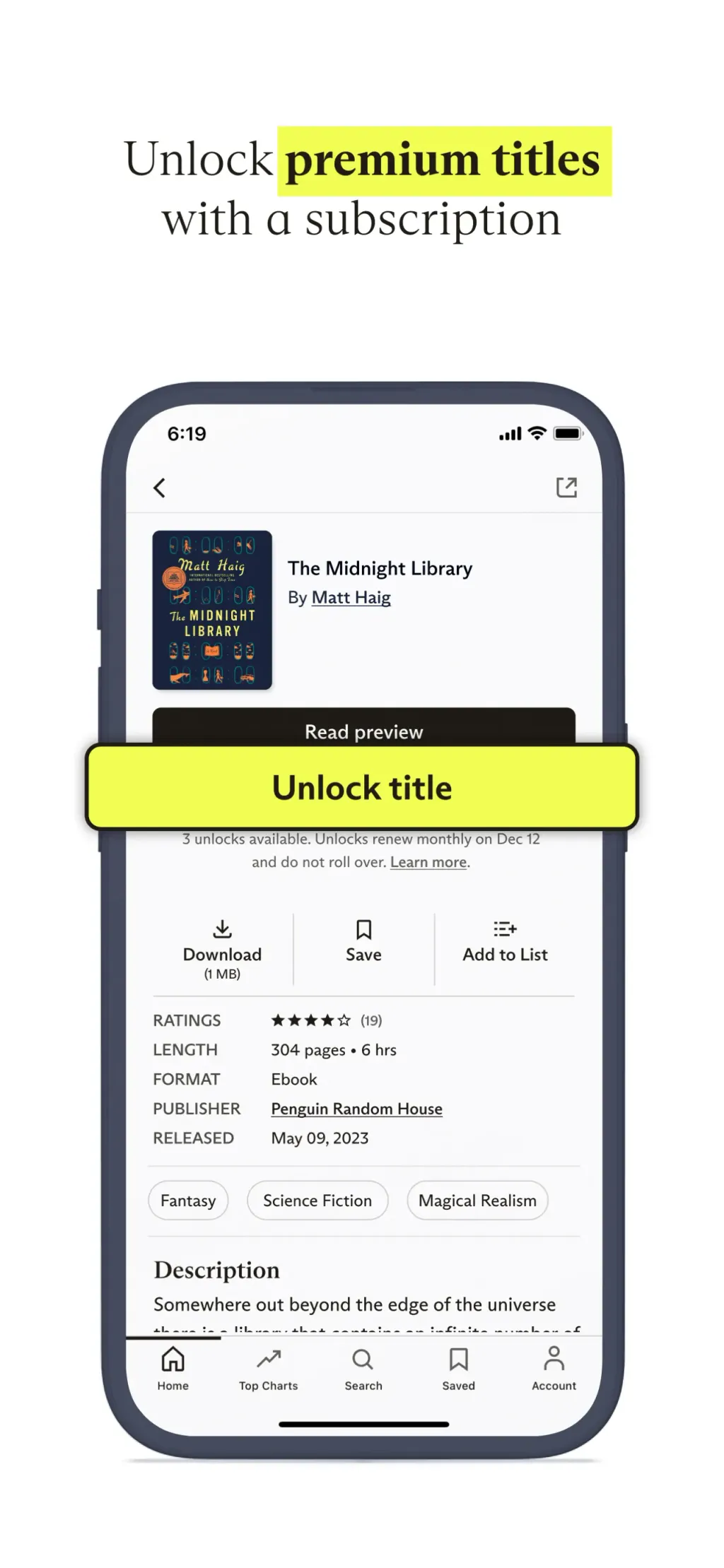 Everand: Audiobooks & Ebooks App Store screenshot 4