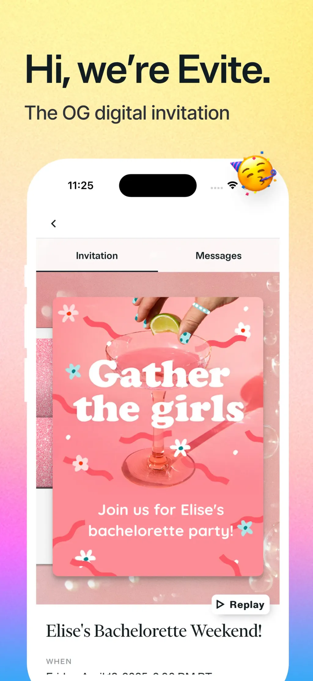 Evite: Party Invitation Maker screenshot 1