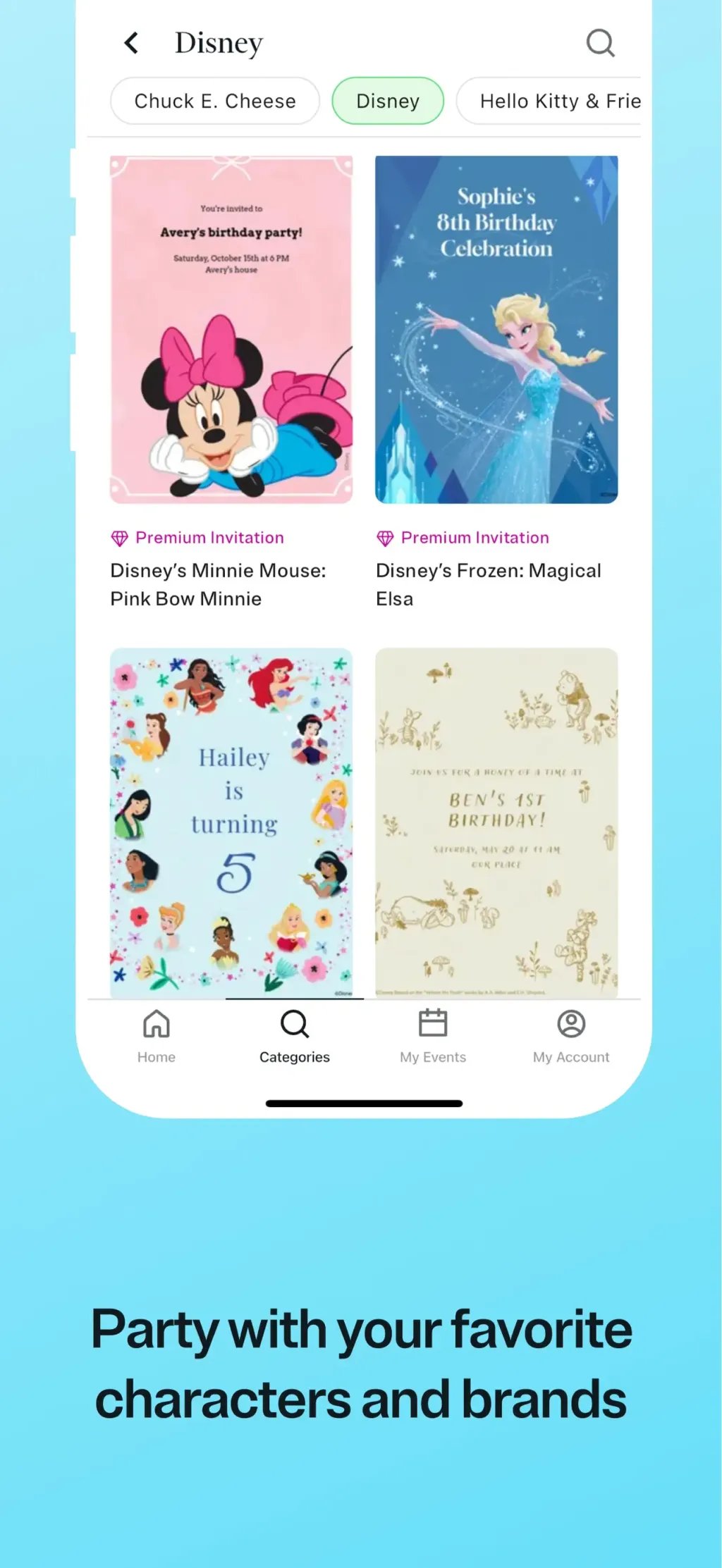 Evite: Party Invitation Maker screenshot 2